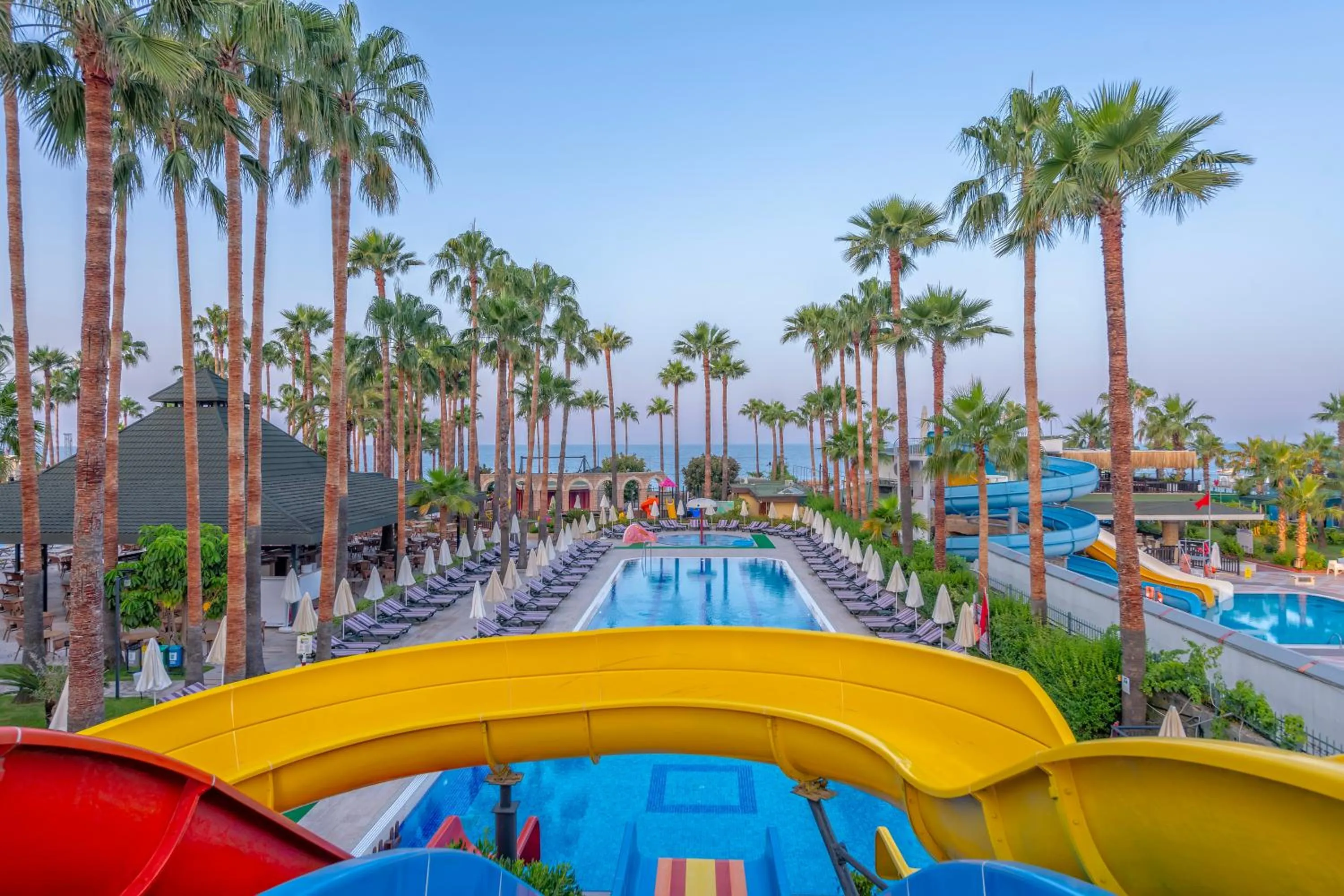 Pool view in Meryan Hotel - Ultra All Inclusive