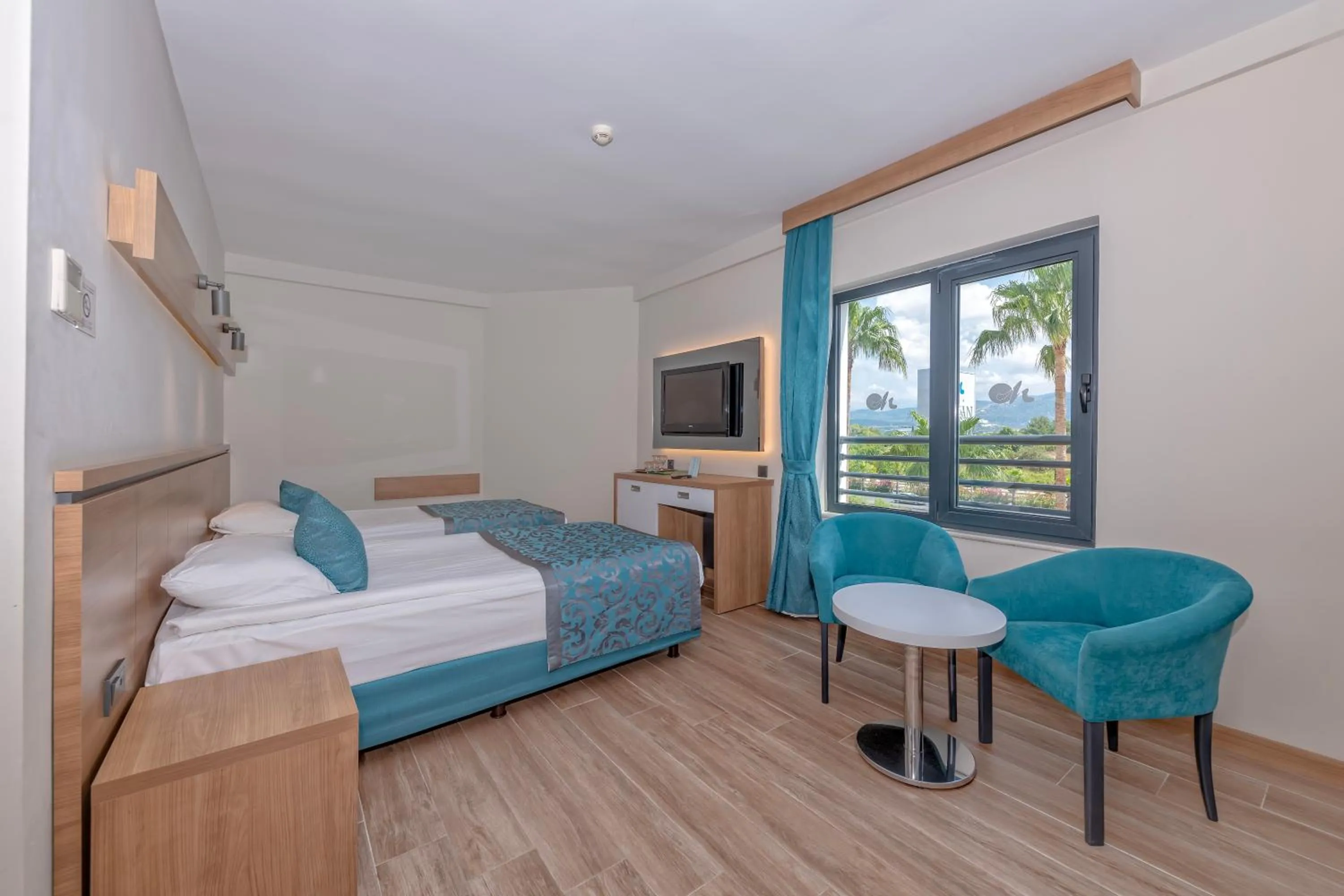 Bed in Meryan Hotel - Ultra All Inclusive