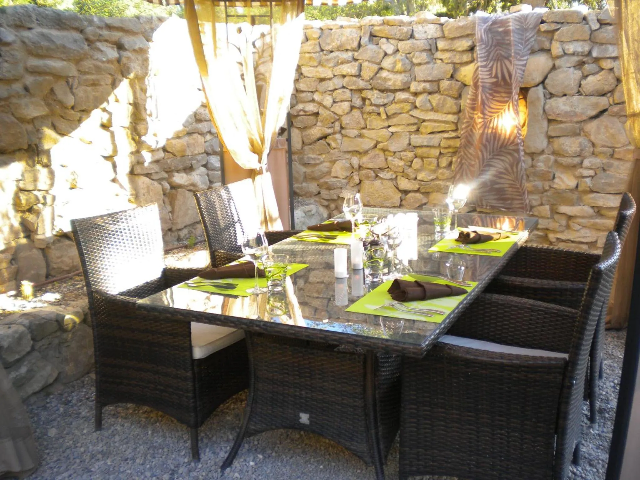 Restaurant/places to eat in Logis Hôtel Château De Palaja