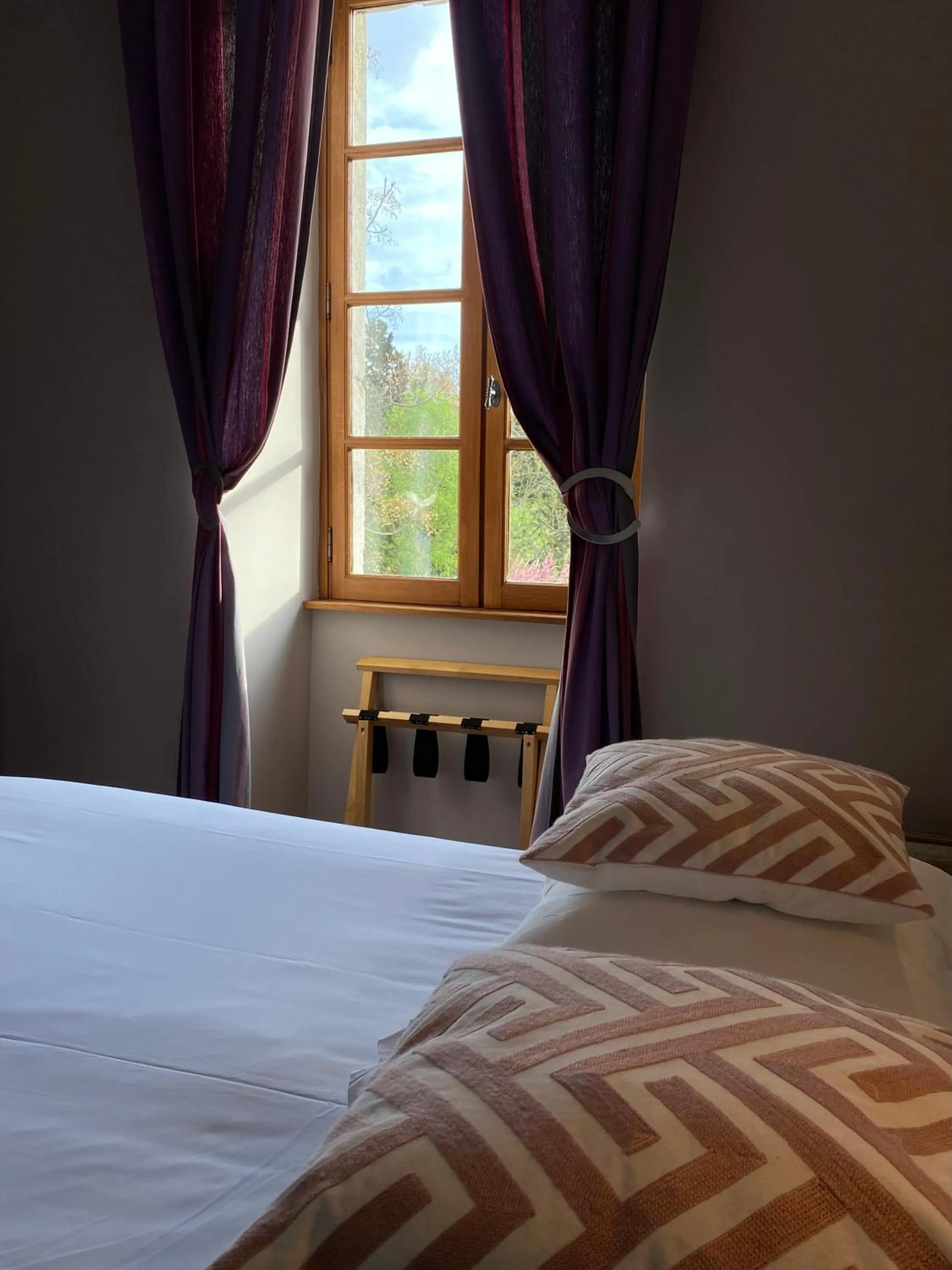 Photo of the whole room, Bed in Logis Hôtel Château De Palaja