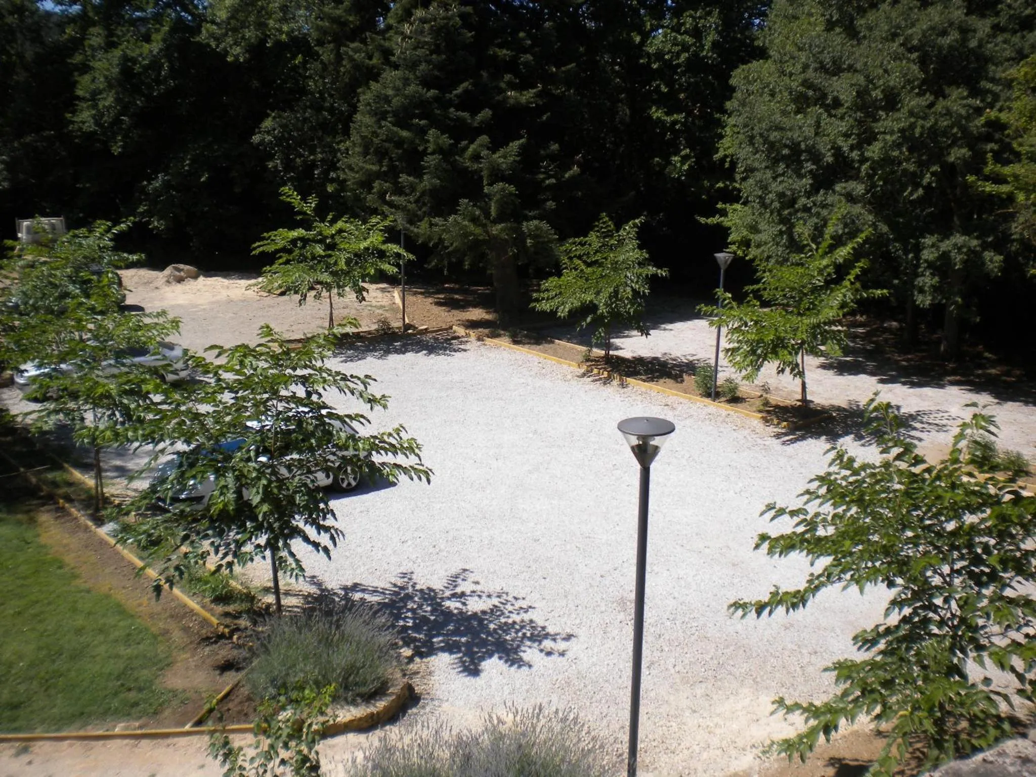 View (from property/room) in Logis Hôtel Château De Palaja