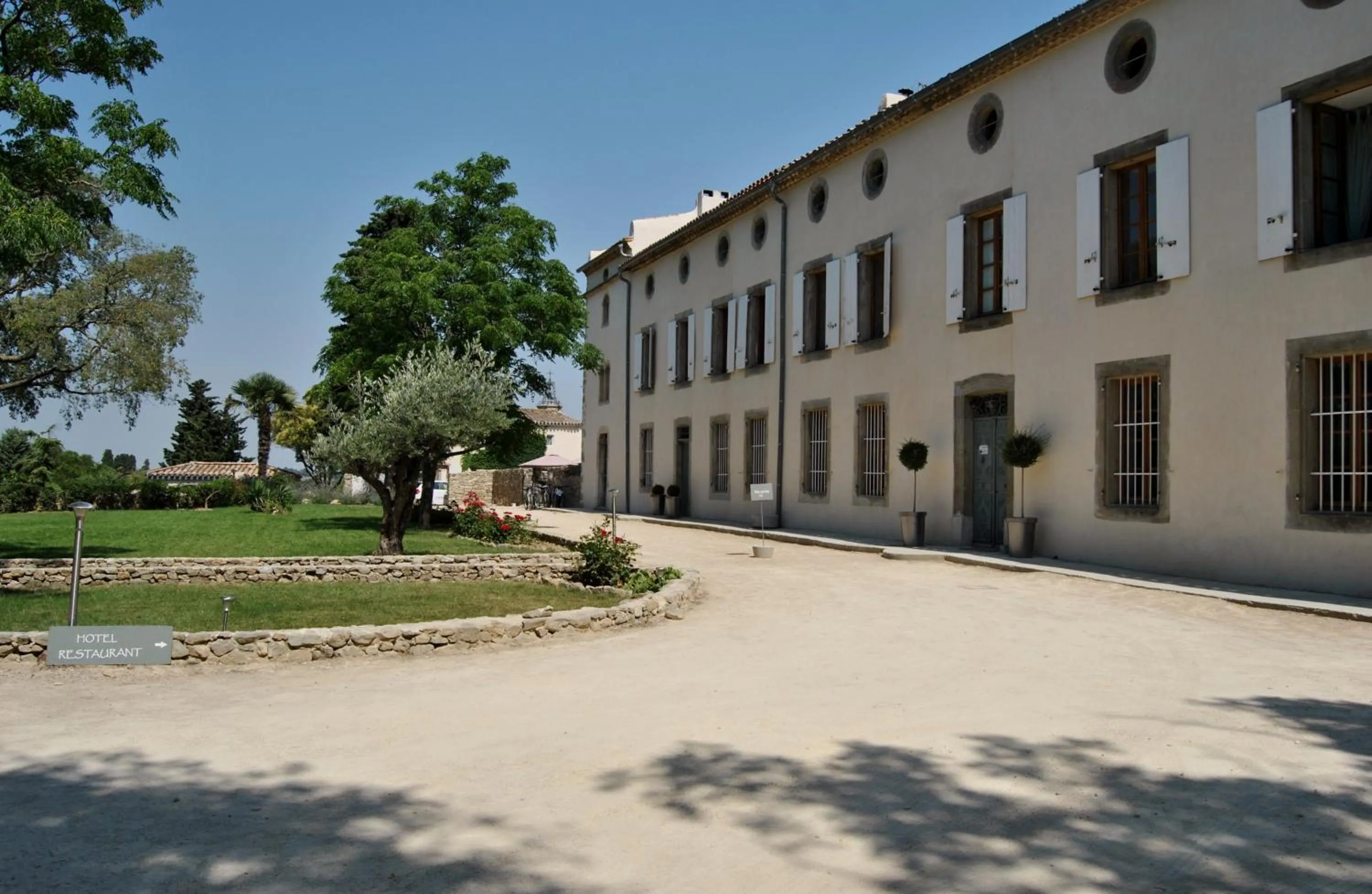 Property building in Logis Hôtel Château De Palaja