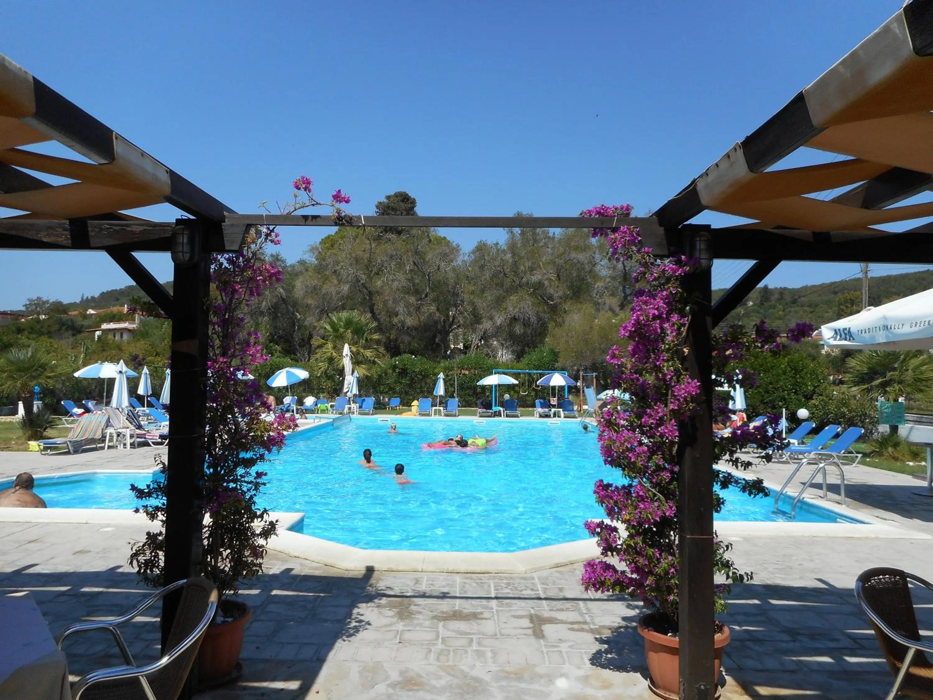 Swimming pool in Egrypos Hotel