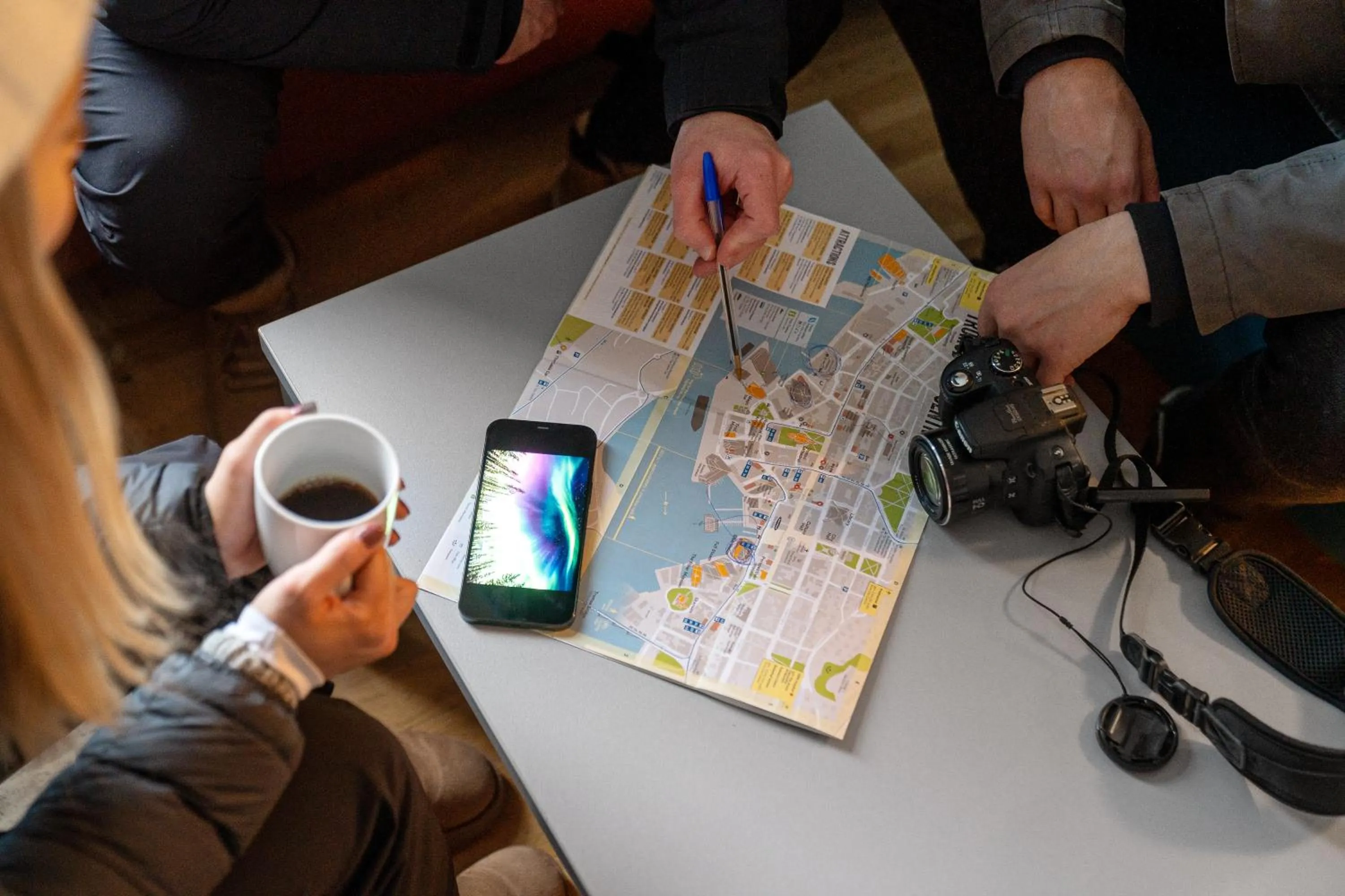 People in Enter Backpack Hotel