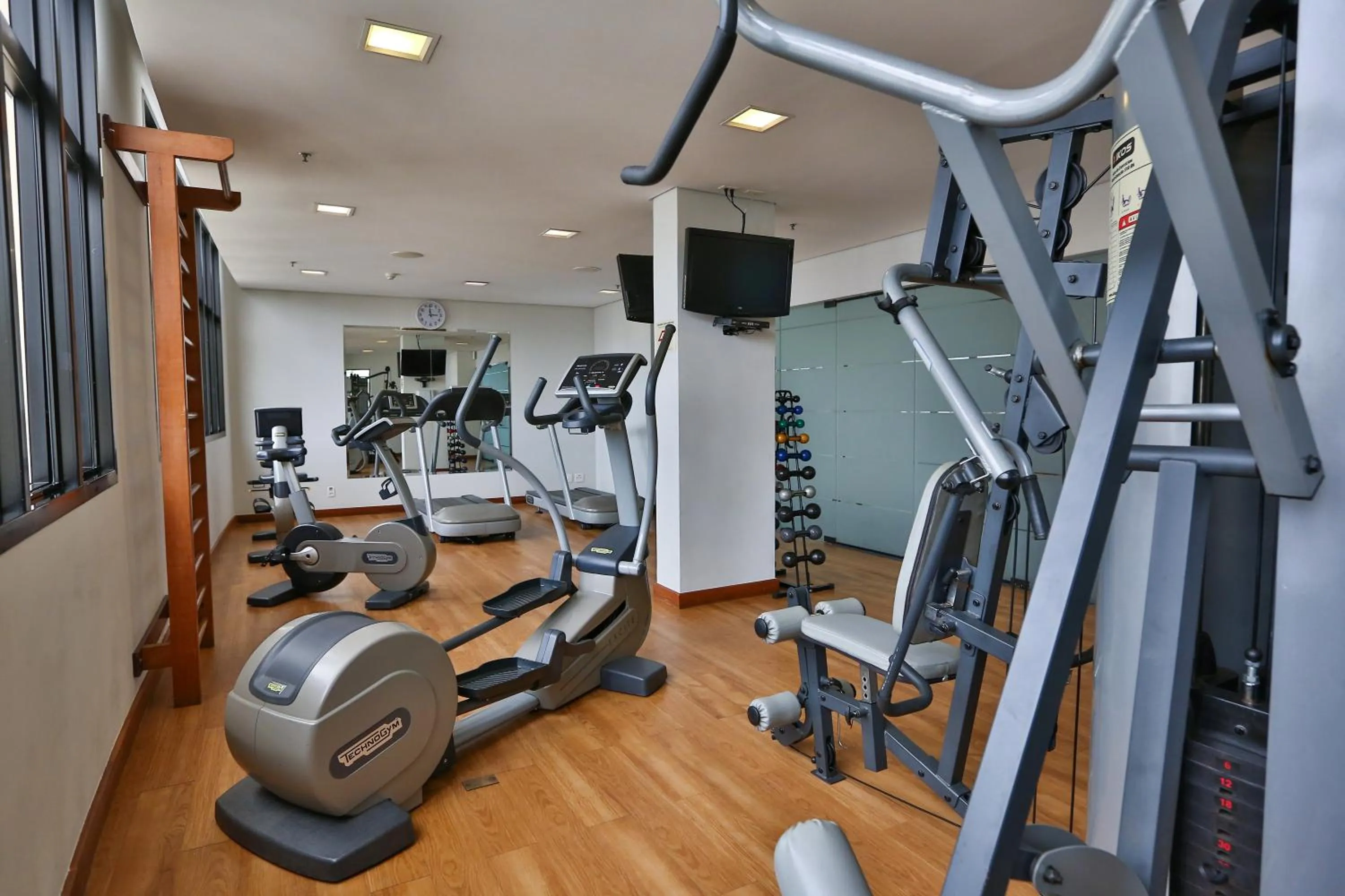 Fitness centre/facilities in Transamerica Executive Jardins