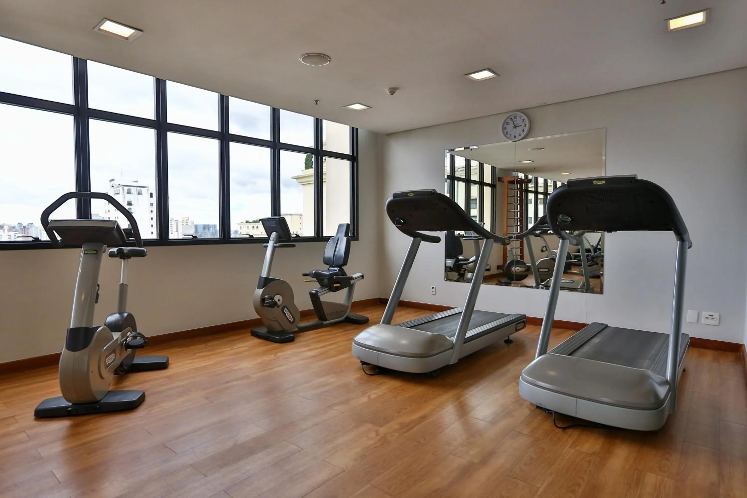 Fitness centre/facilities in Transamerica Executive Jardins