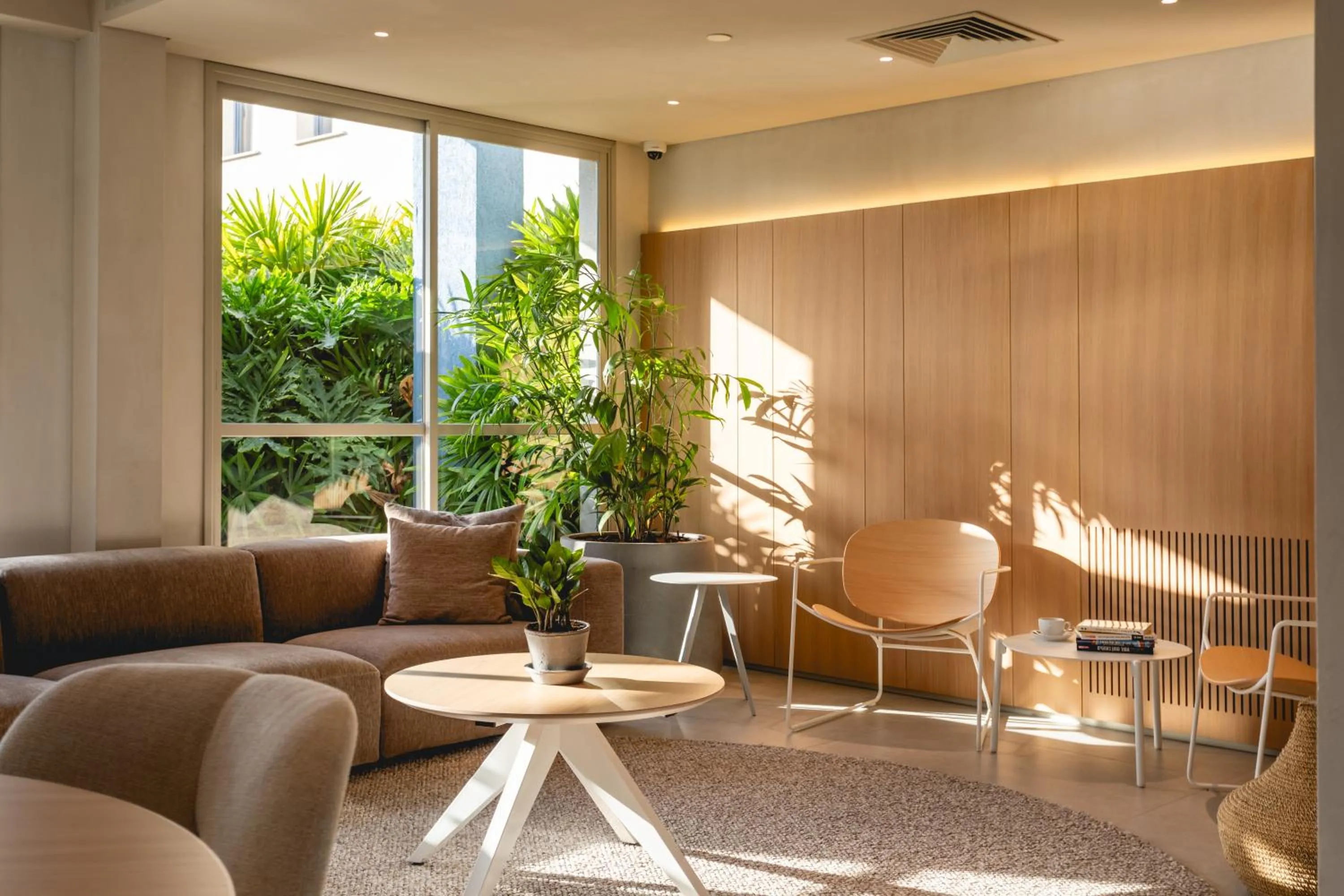 Seating area in Nof Tavor Hotel