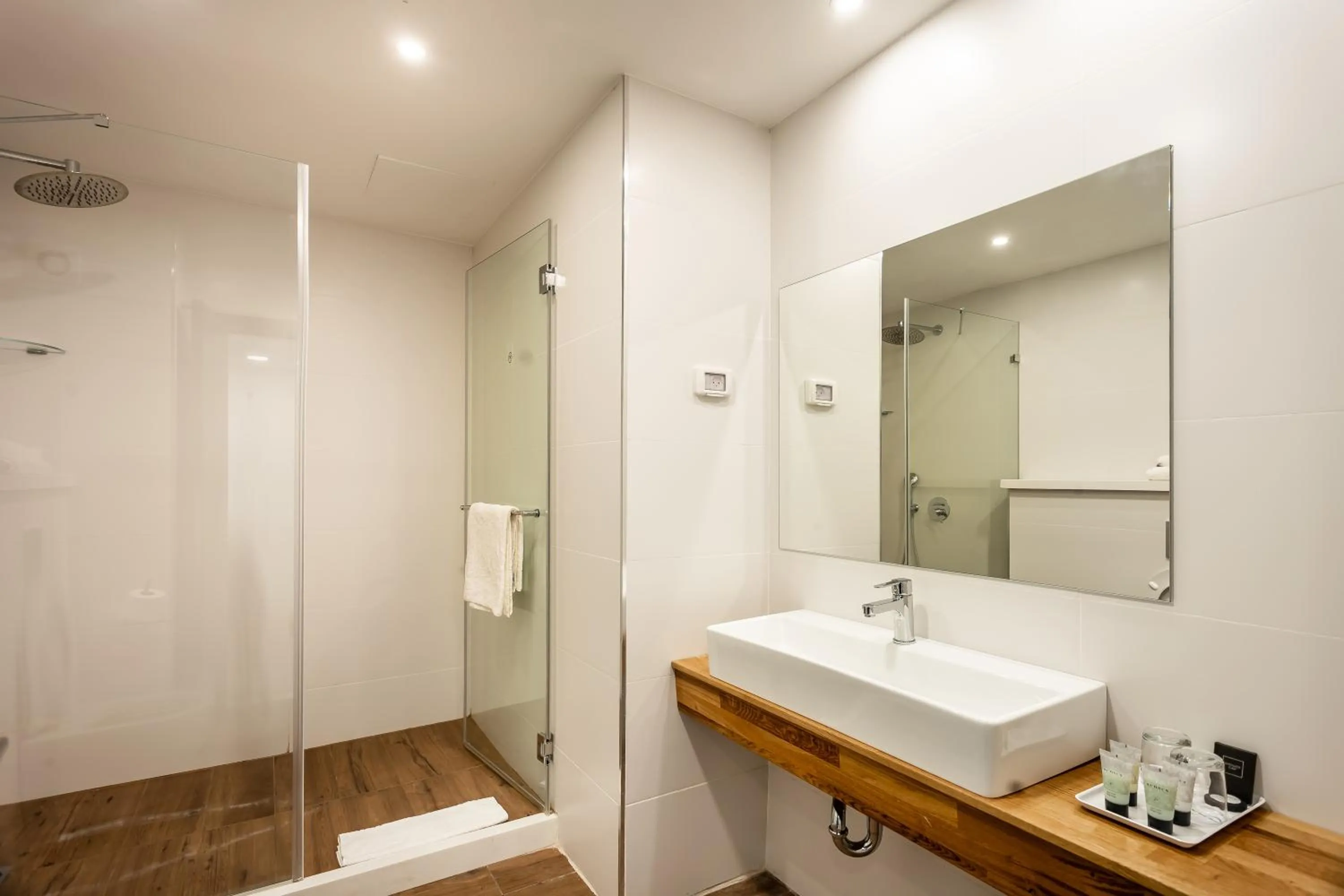 Shower in Nof Tavor Hotel