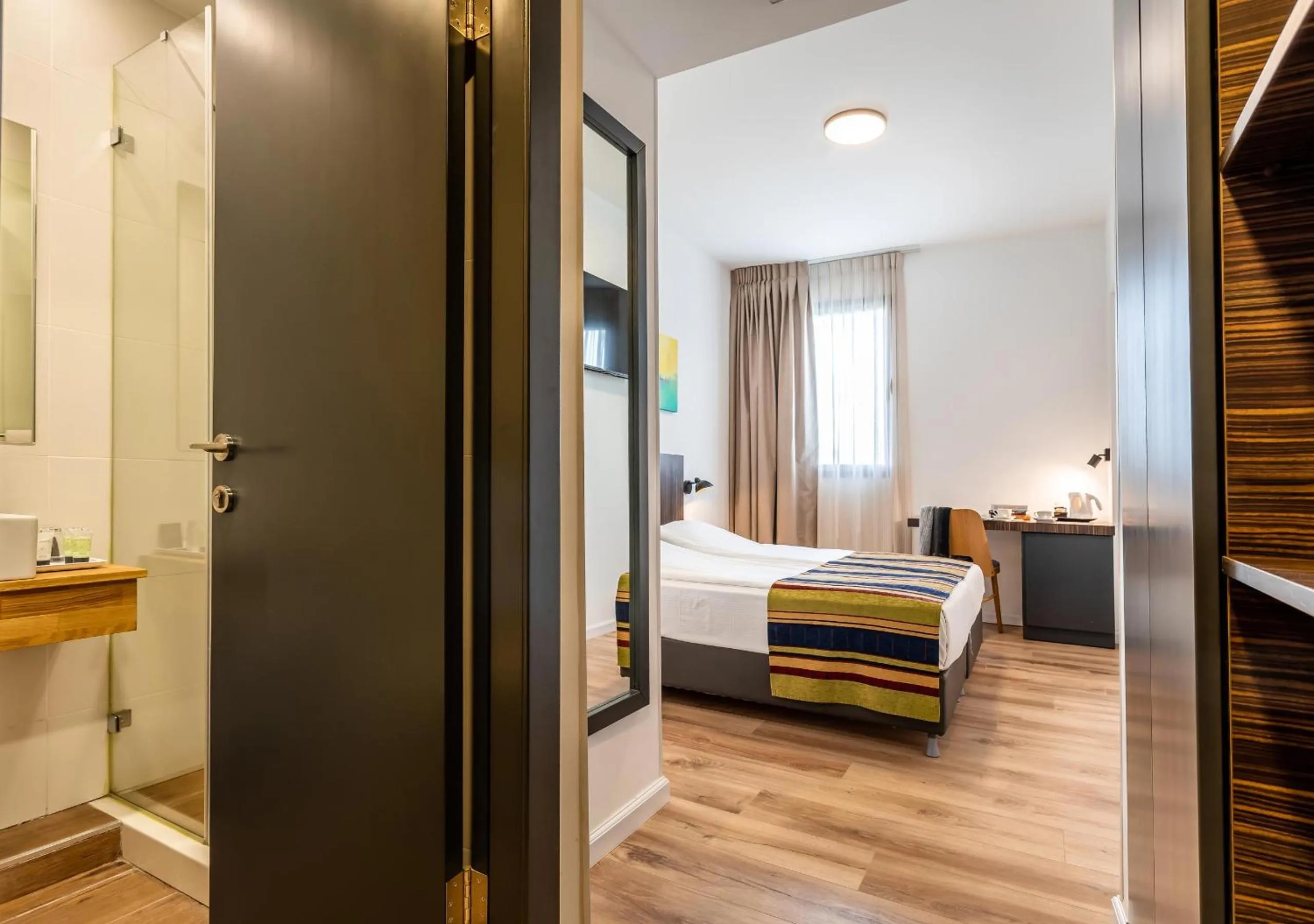 Bed in Nof Tavor Hotel