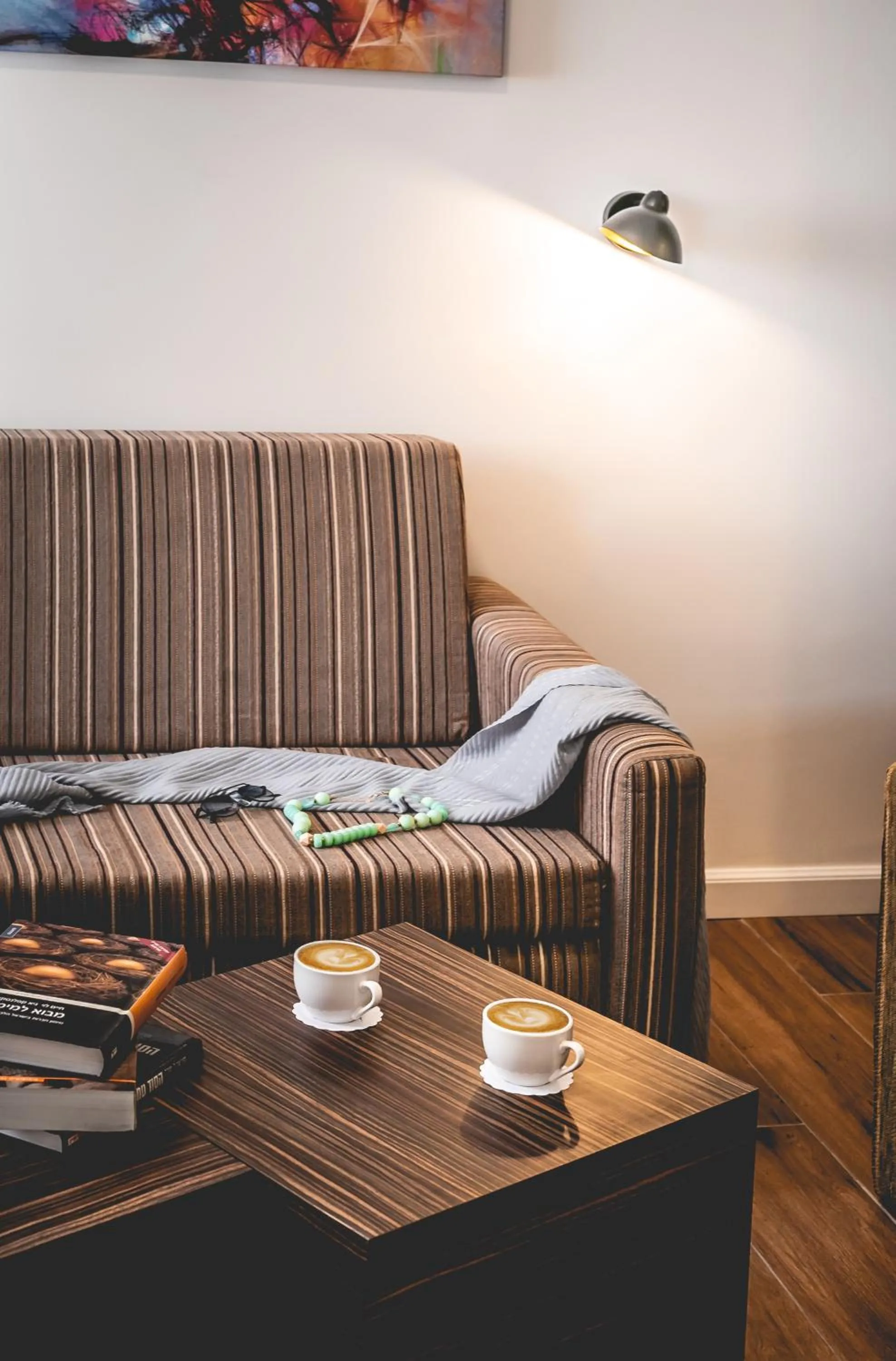 Living room in Nof Tavor Hotel