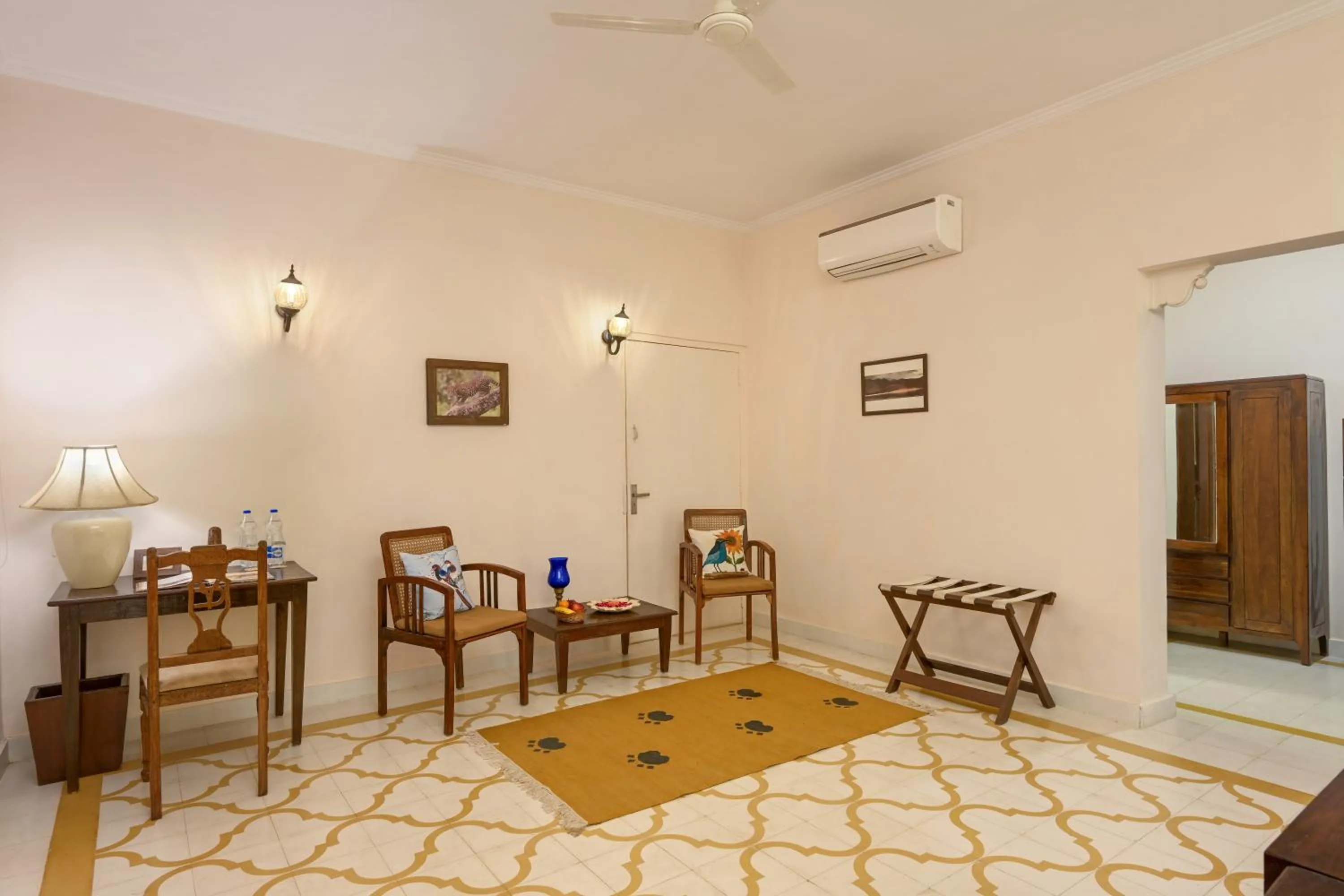 Seating area in Dev Vilas