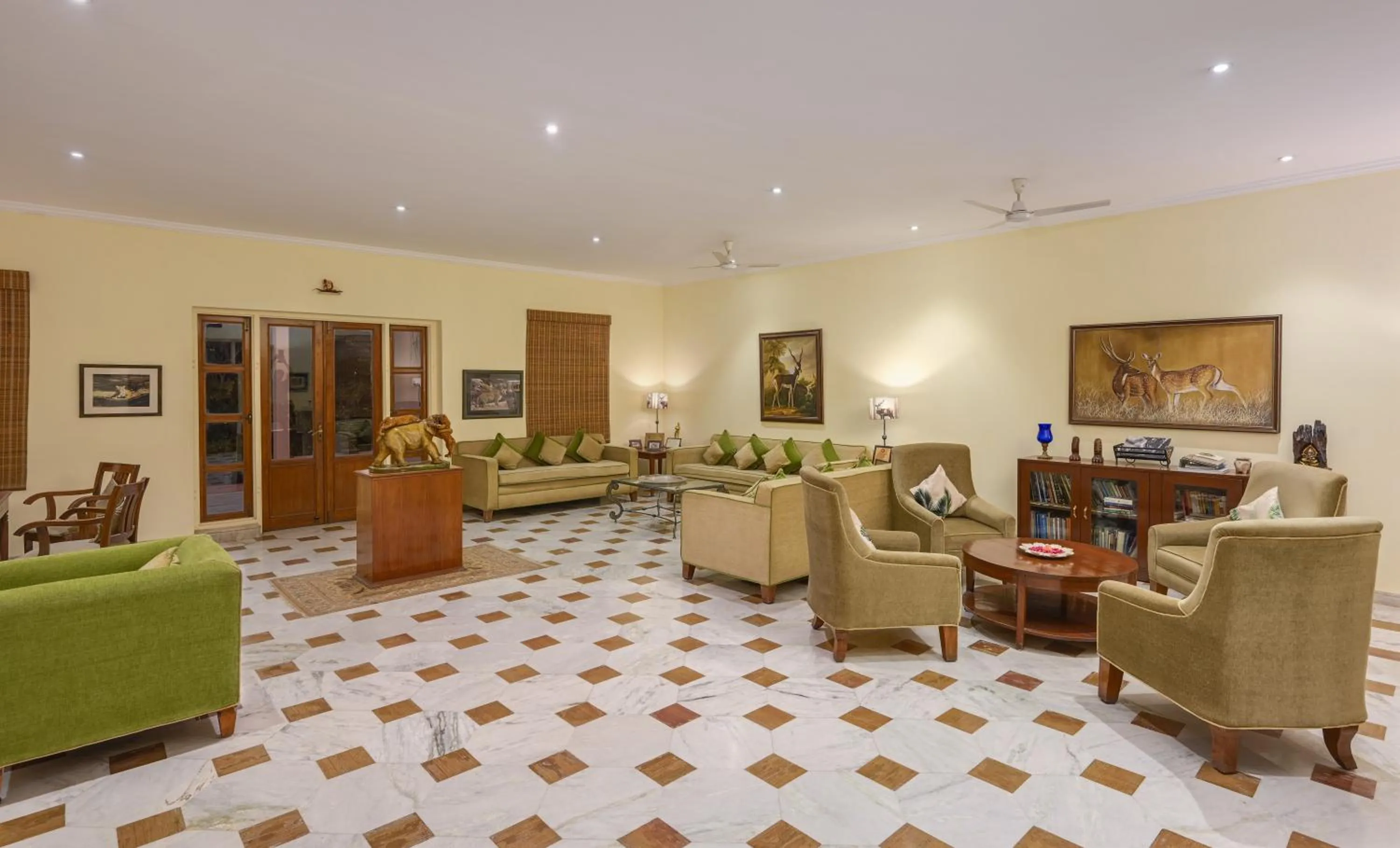 Lobby or reception in Dev Vilas