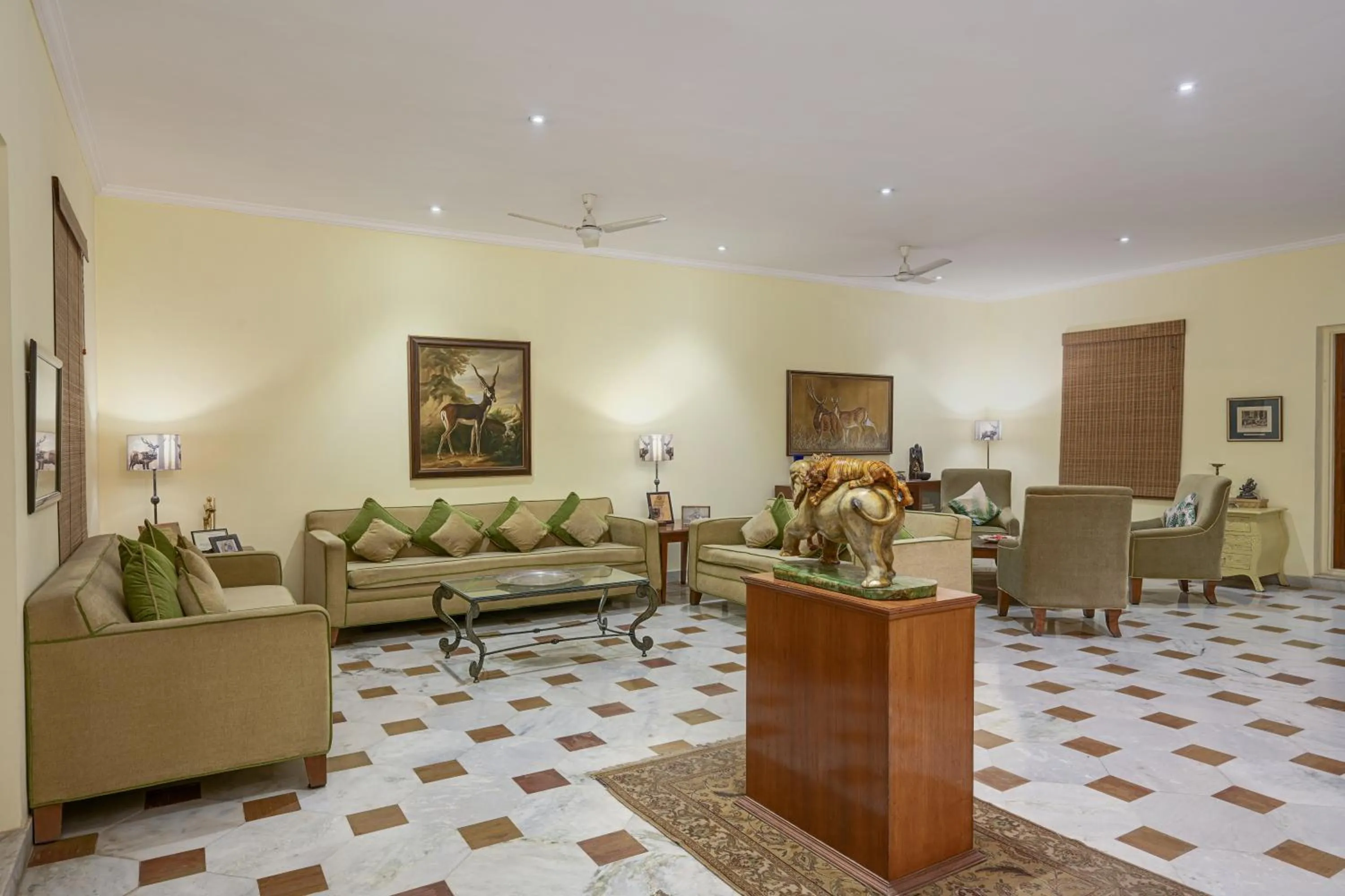 Living room in Dev Vilas