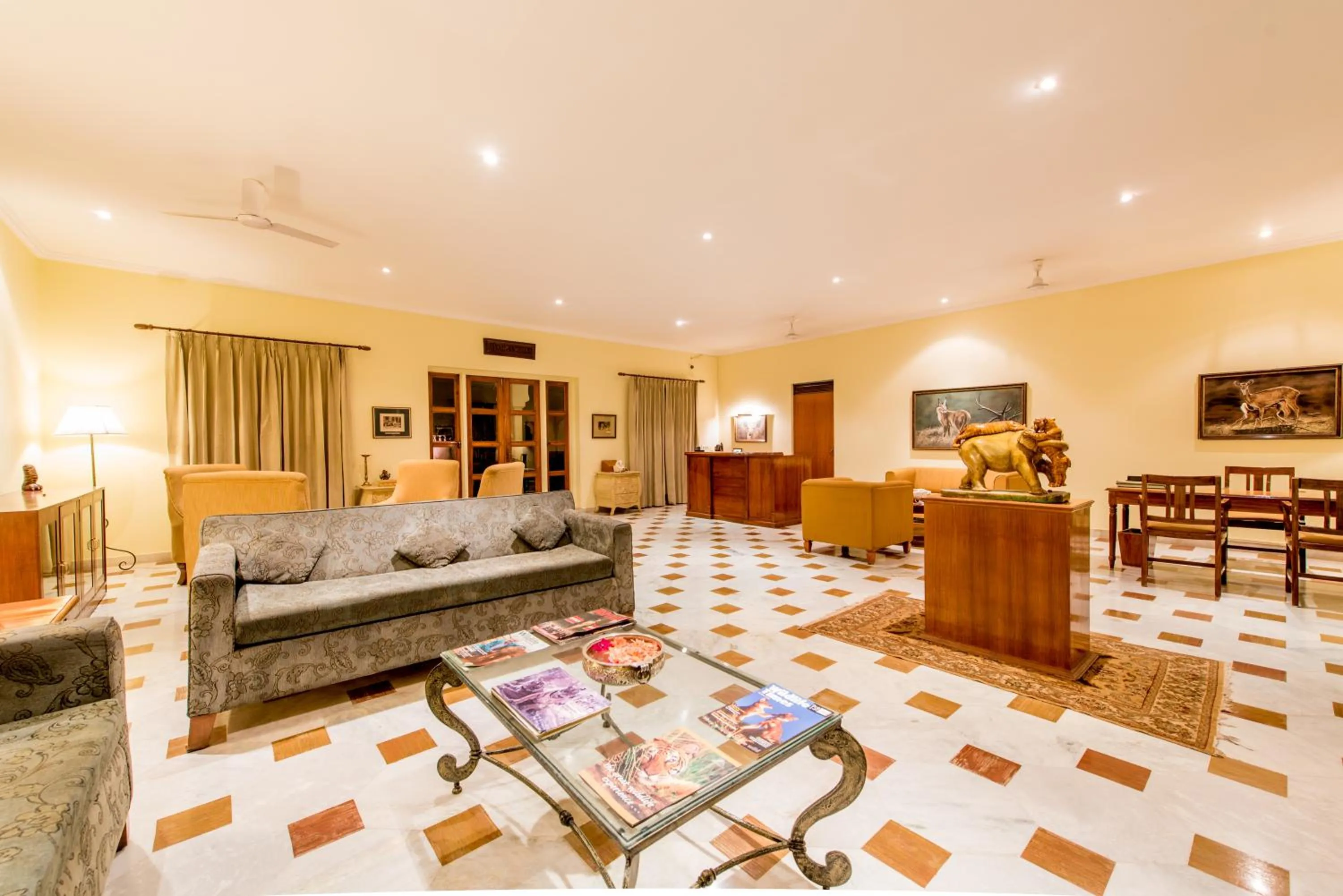 Lobby or reception in Dev Vilas