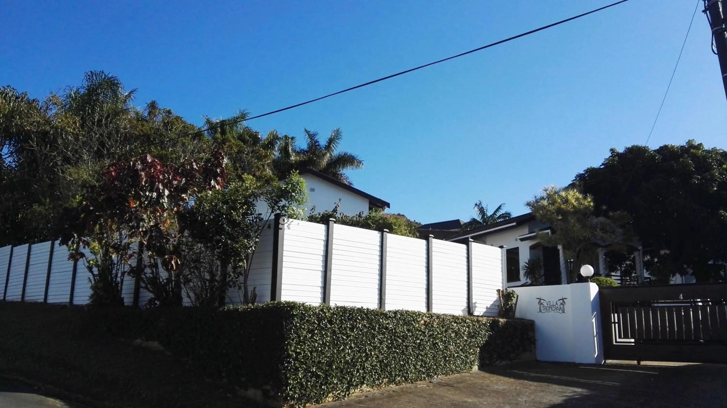 Facade/entrance in Villa Tropicana - South Africa