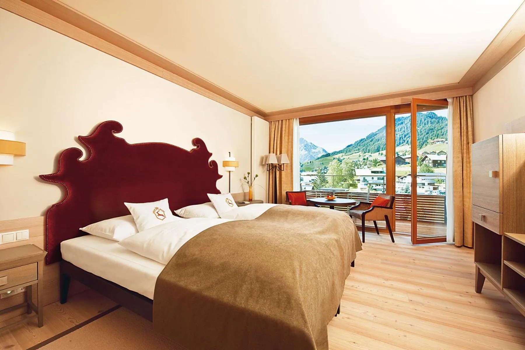 Photo of the whole room, Bed in A-ROSA Ifen Hotel Kleinwalsertal