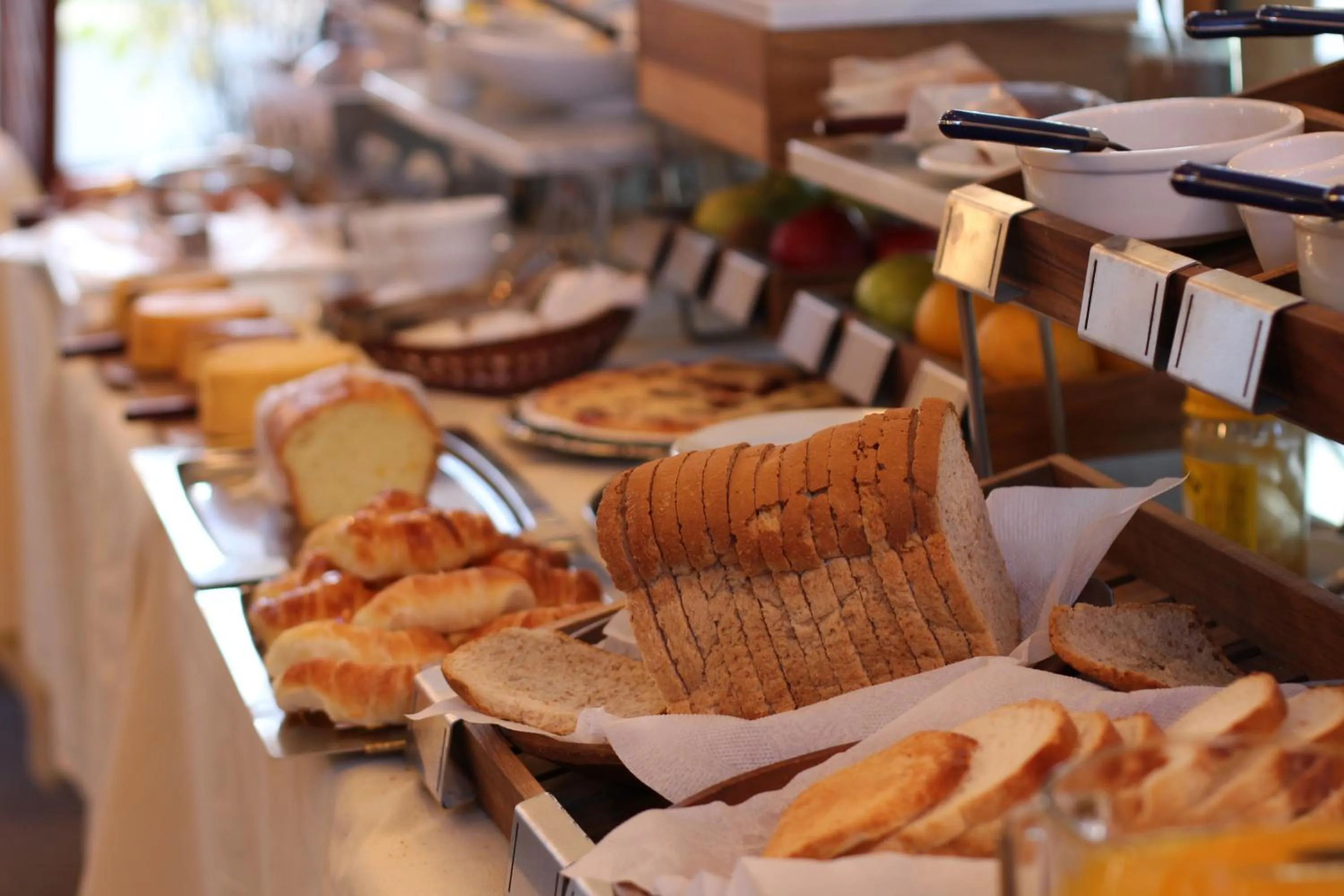 Buffet breakfast in Hosteria Angelina