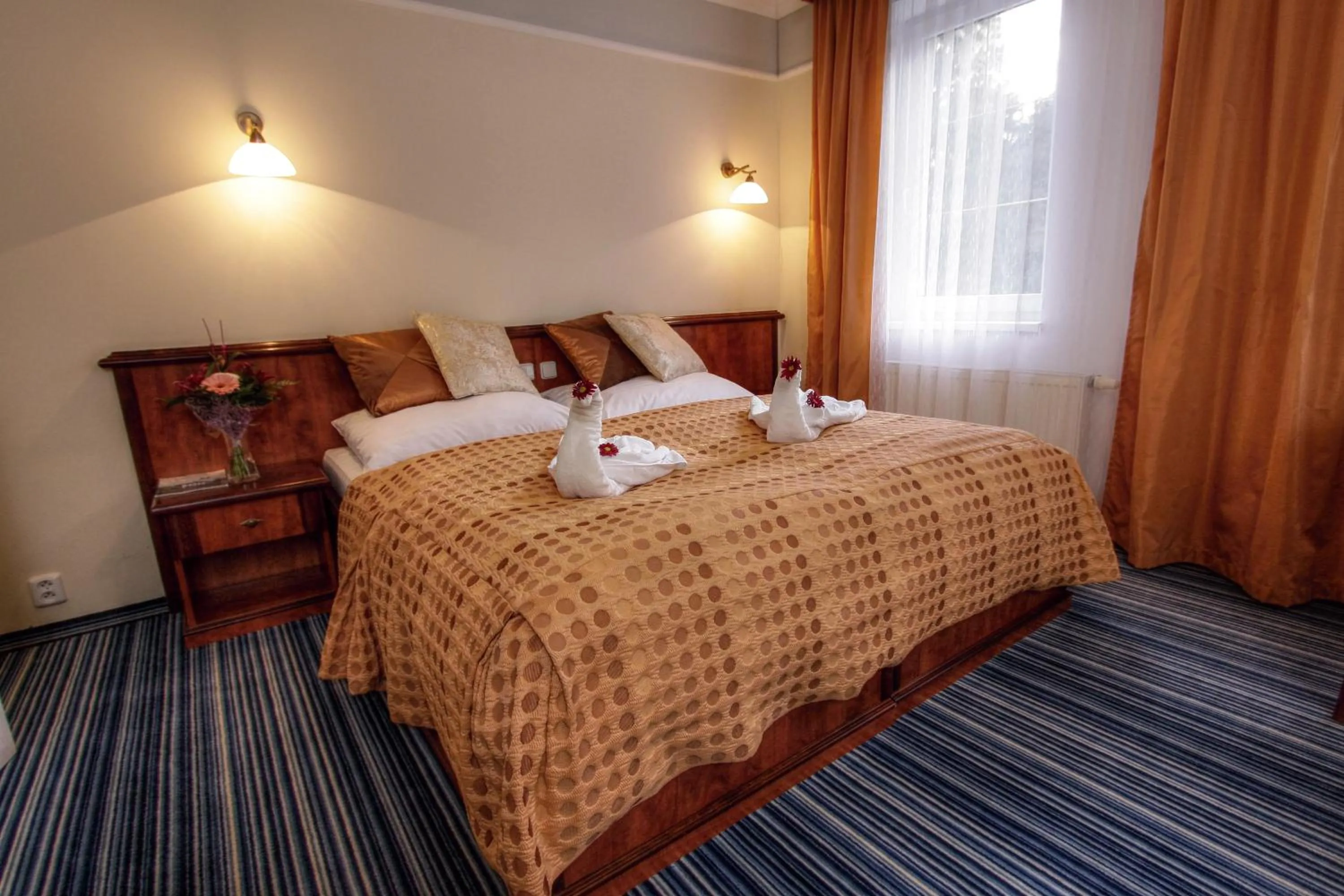 Photo of the whole room, Bed in Spa & Wellness Hotel Harmonie