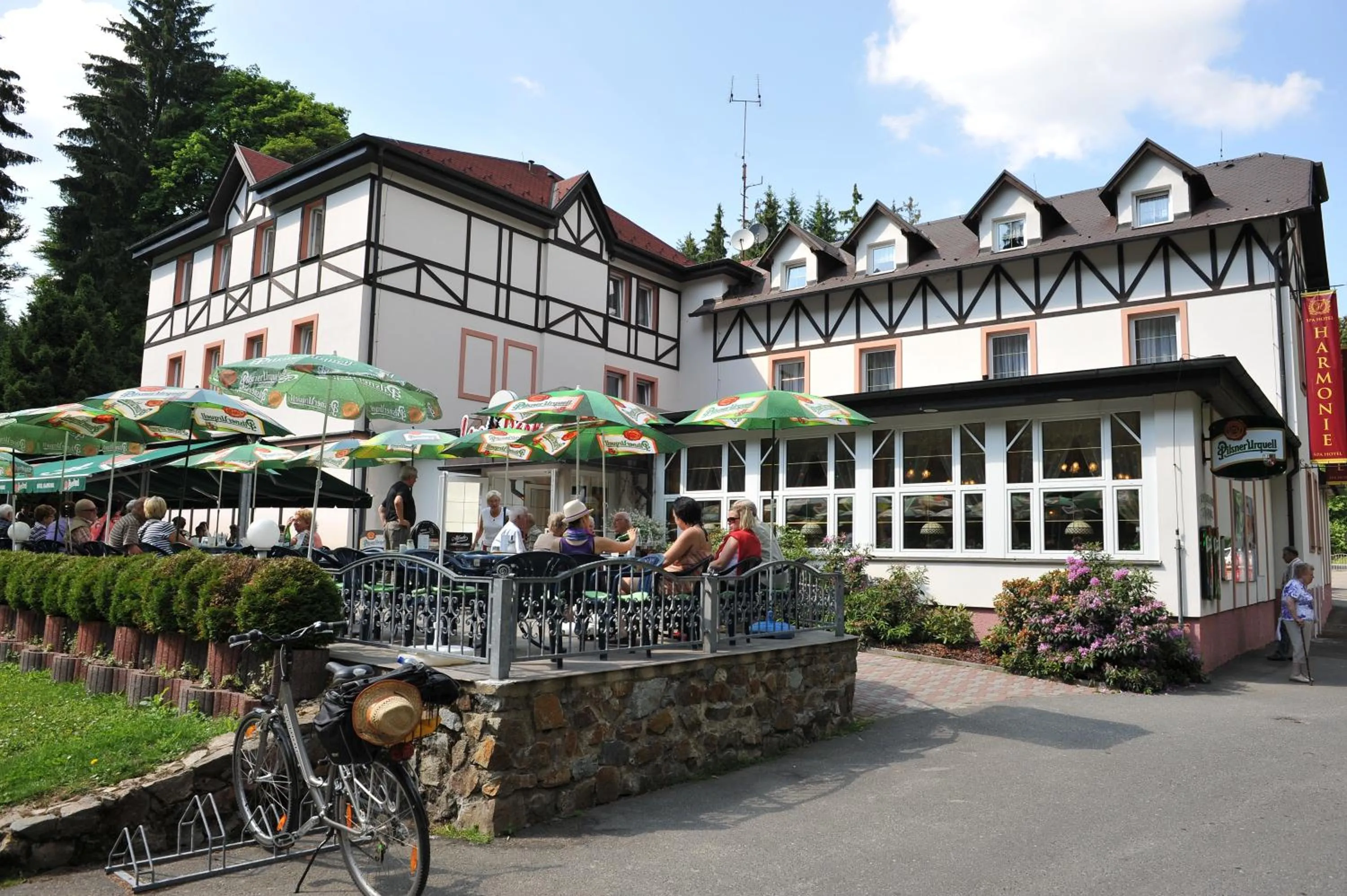 Balcony/Terrace in Spa & Wellness Hotel Harmonie