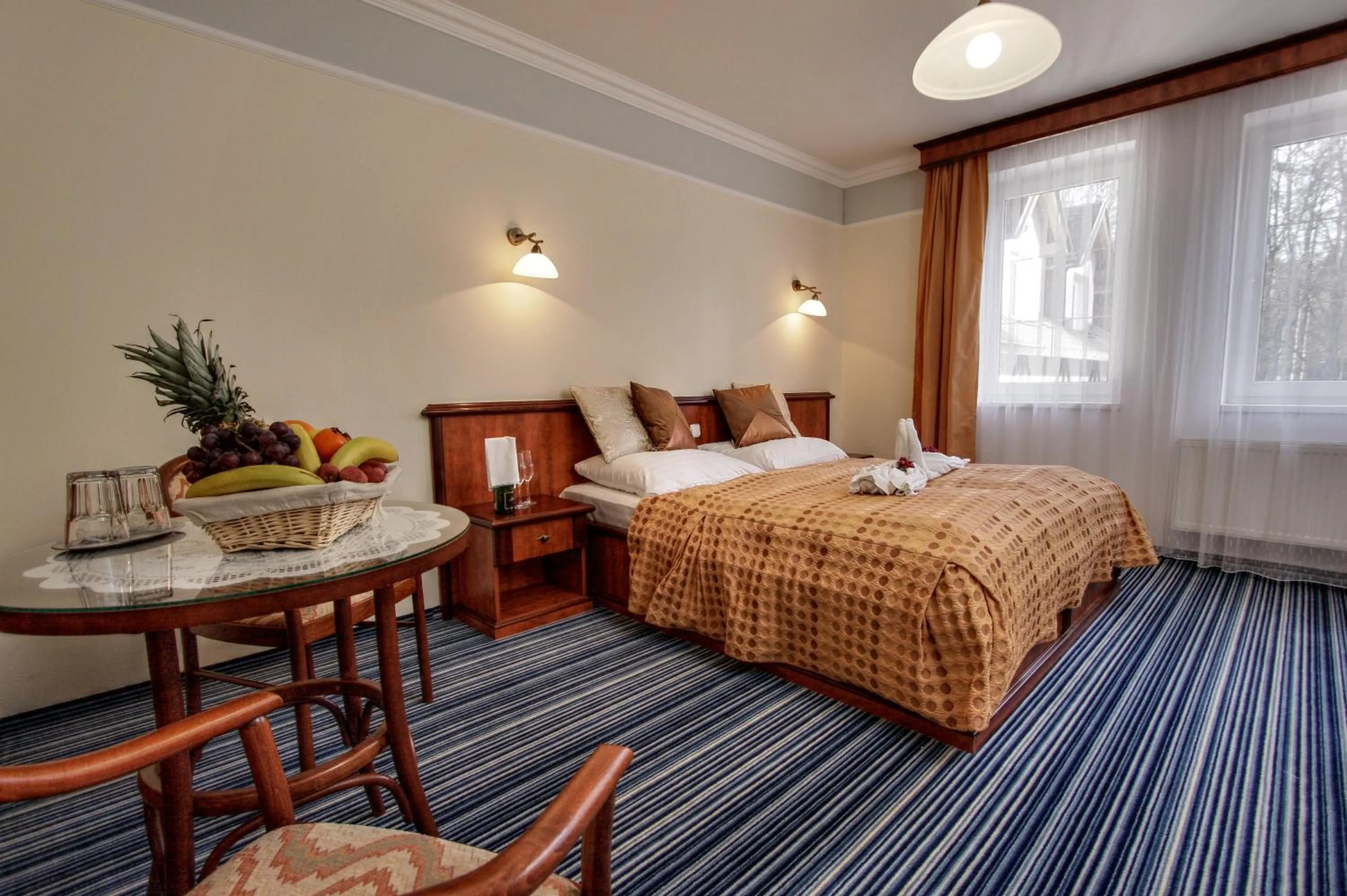 Photo of the whole room, Bed in Spa & Wellness Hotel Harmonie