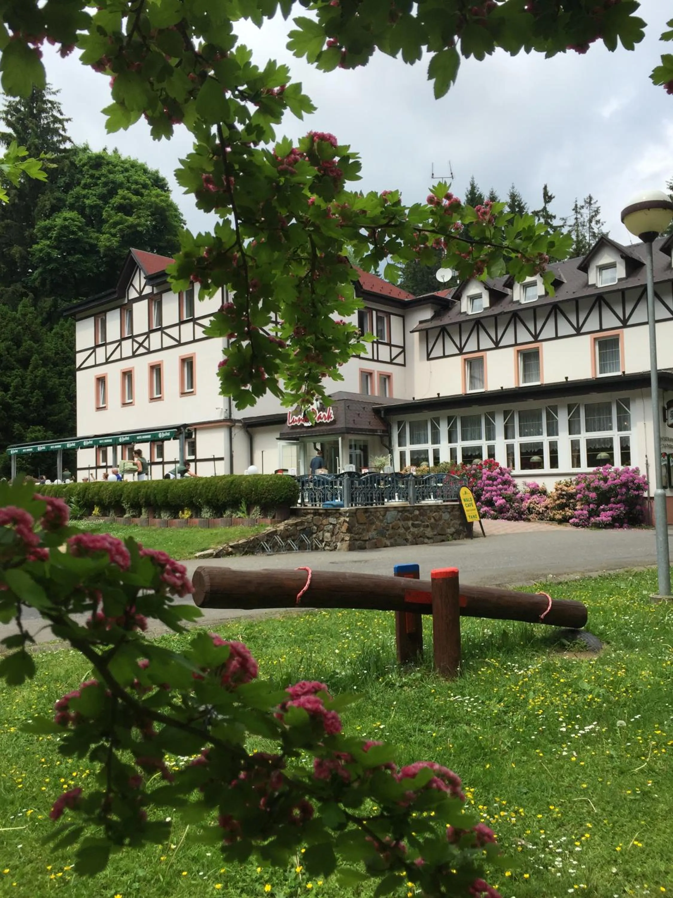 Children play ground in Spa & Wellness Hotel Harmonie