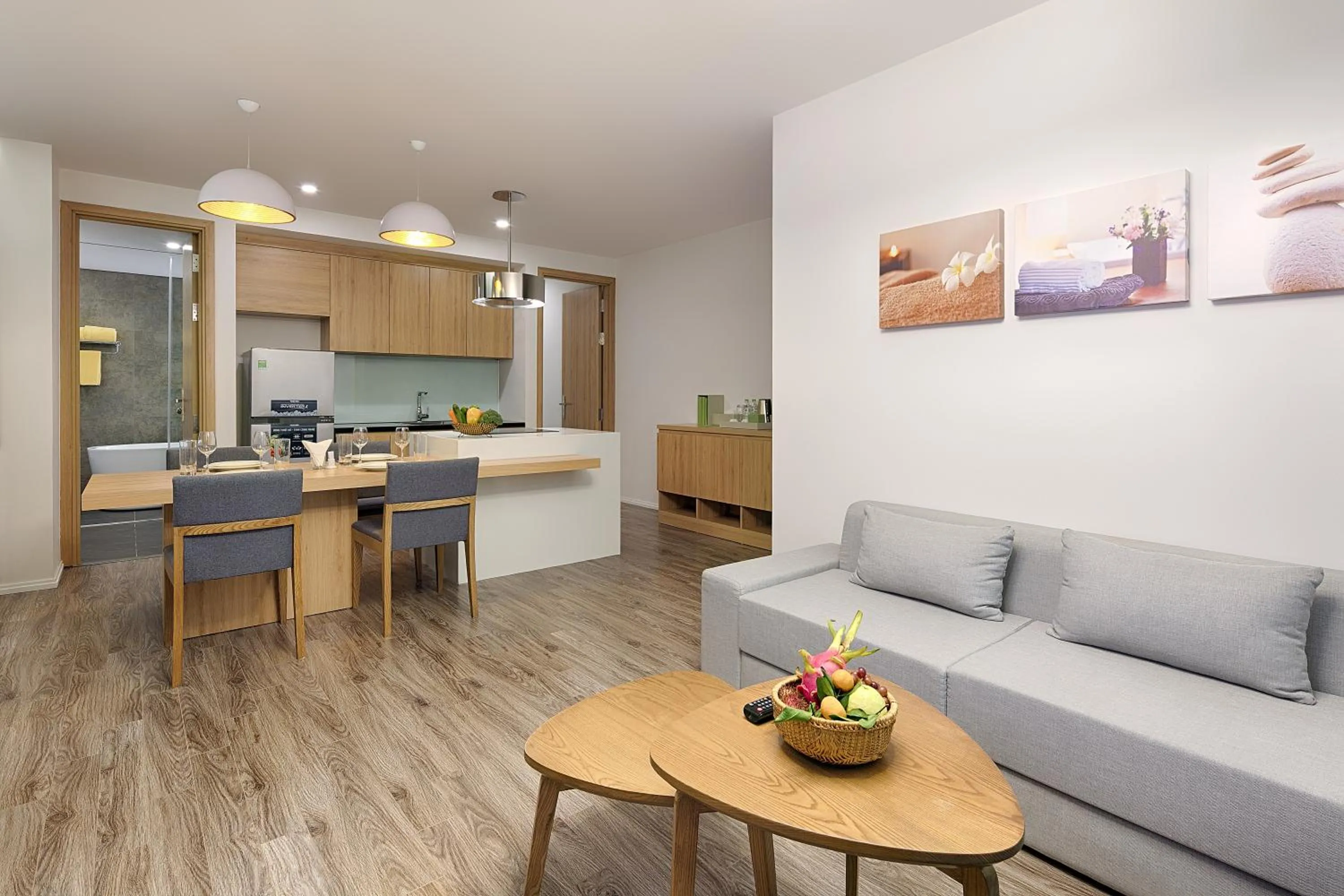 Kitchen or kitchenette in Parosand Da Nang Hotel -Belle Maison Parosand Da Nang Hotel