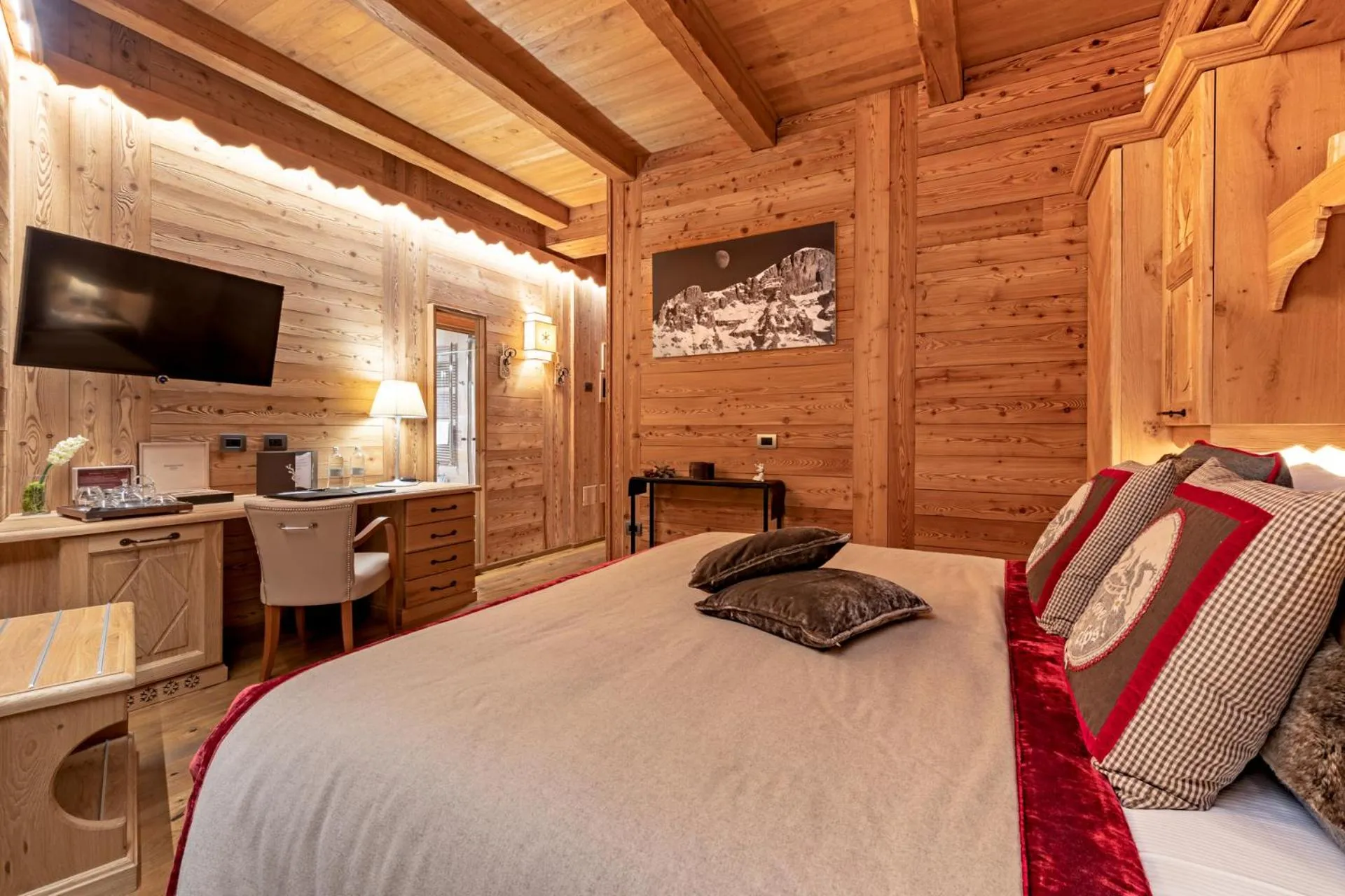 Bed in Fiocco di Neve Relais & SPA