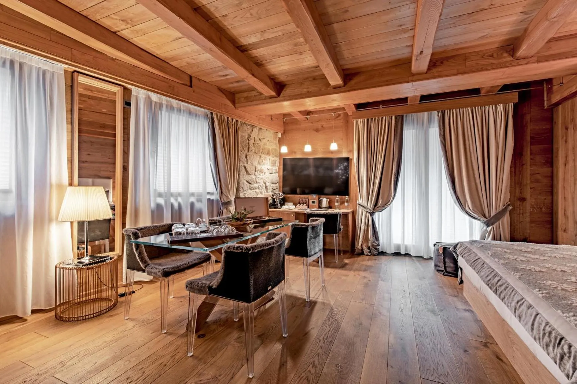 Bed in Fiocco di Neve Relais & SPA