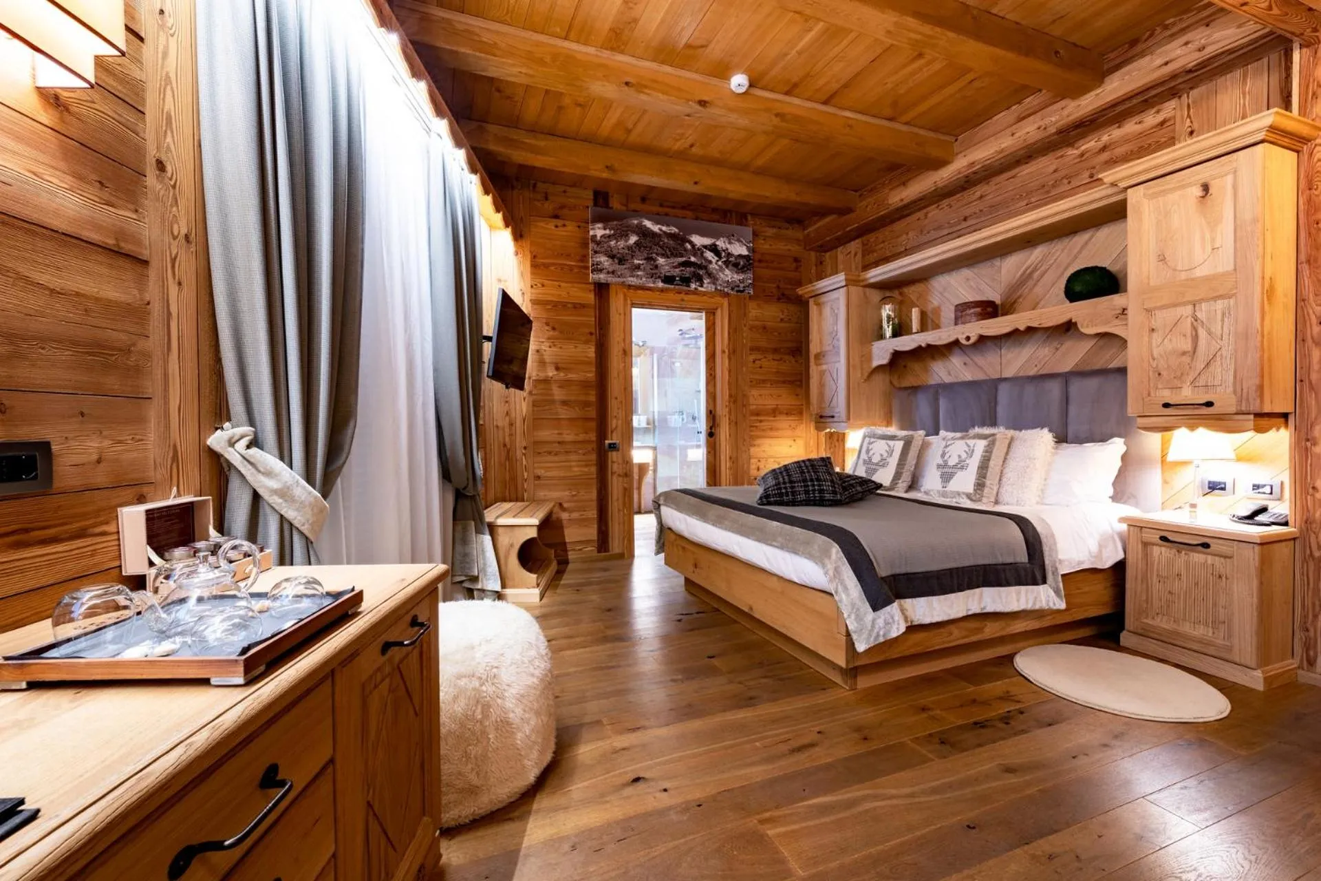 Bed in Fiocco di Neve Relais & SPA