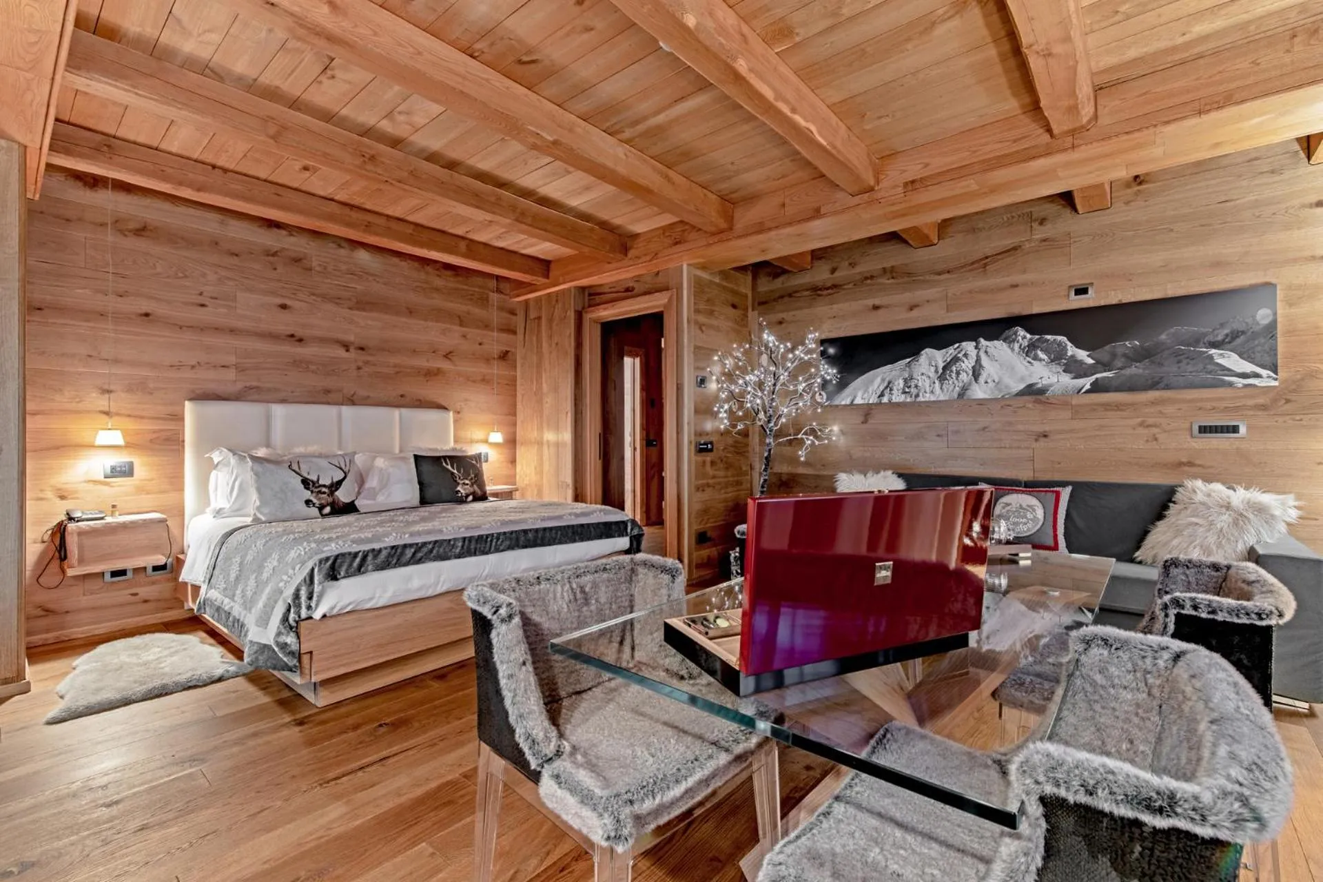 Bed in Fiocco di Neve Relais & SPA
