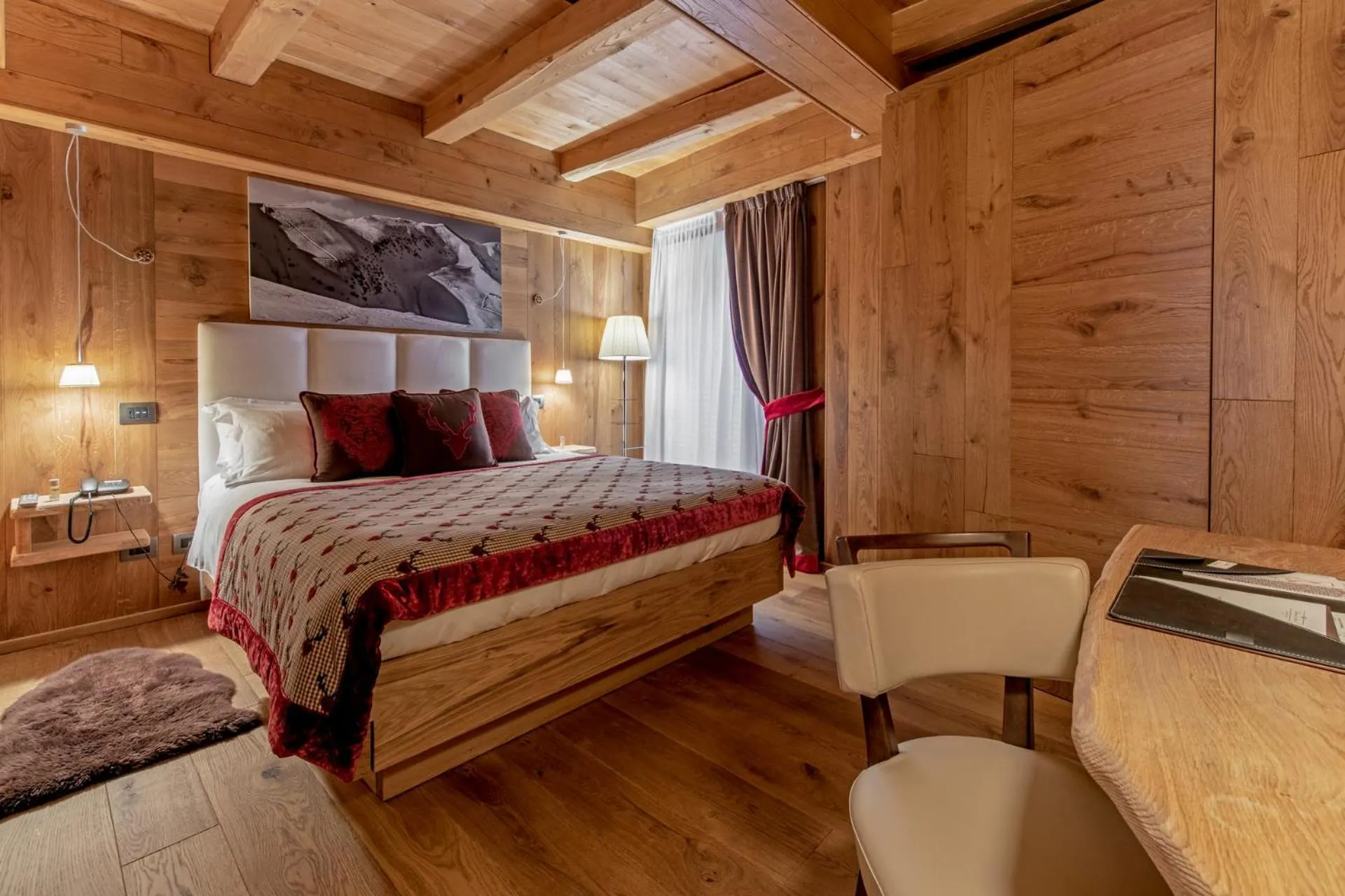 Bed in Fiocco di Neve Relais & SPA