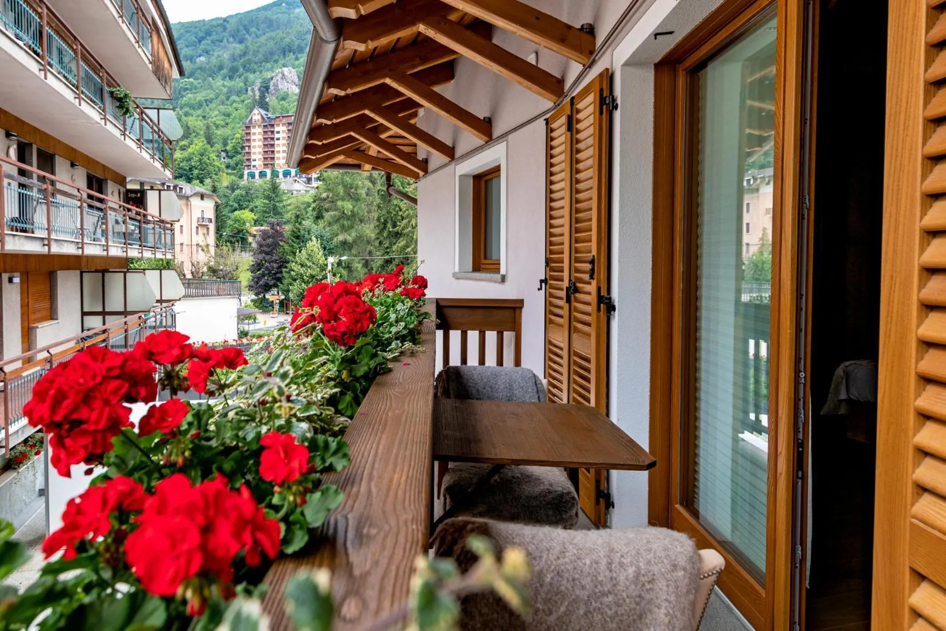 Balcony/Terrace in Fiocco di Neve Relais & SPA