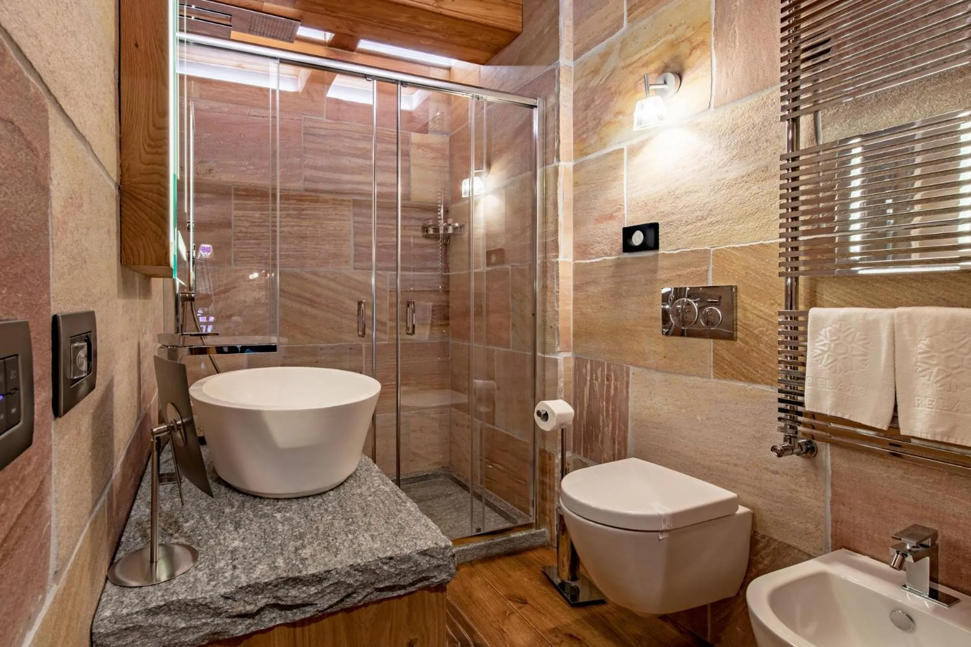 Bathroom in Fiocco di Neve Relais & SPA