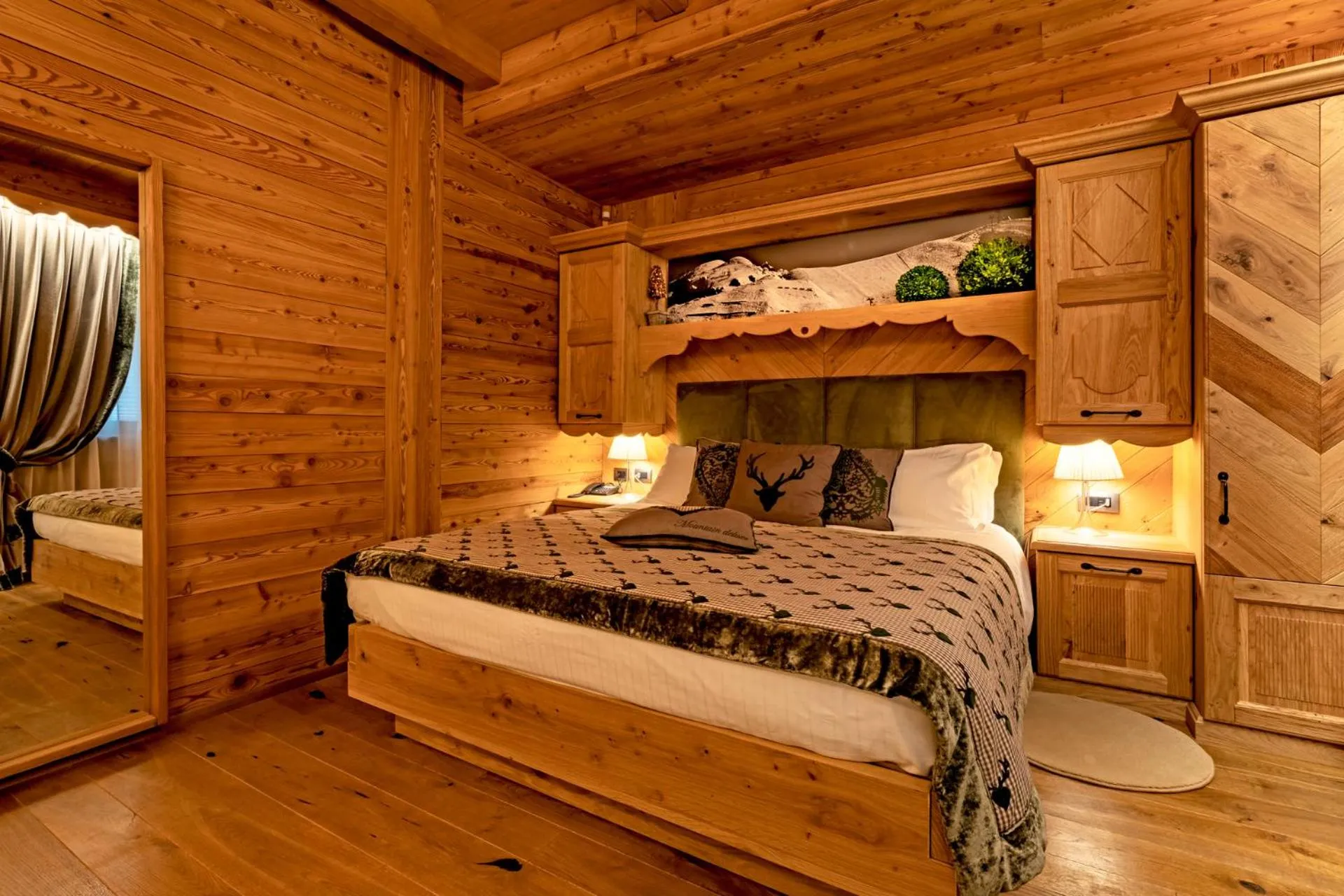 Bed in Fiocco di Neve Relais & SPA