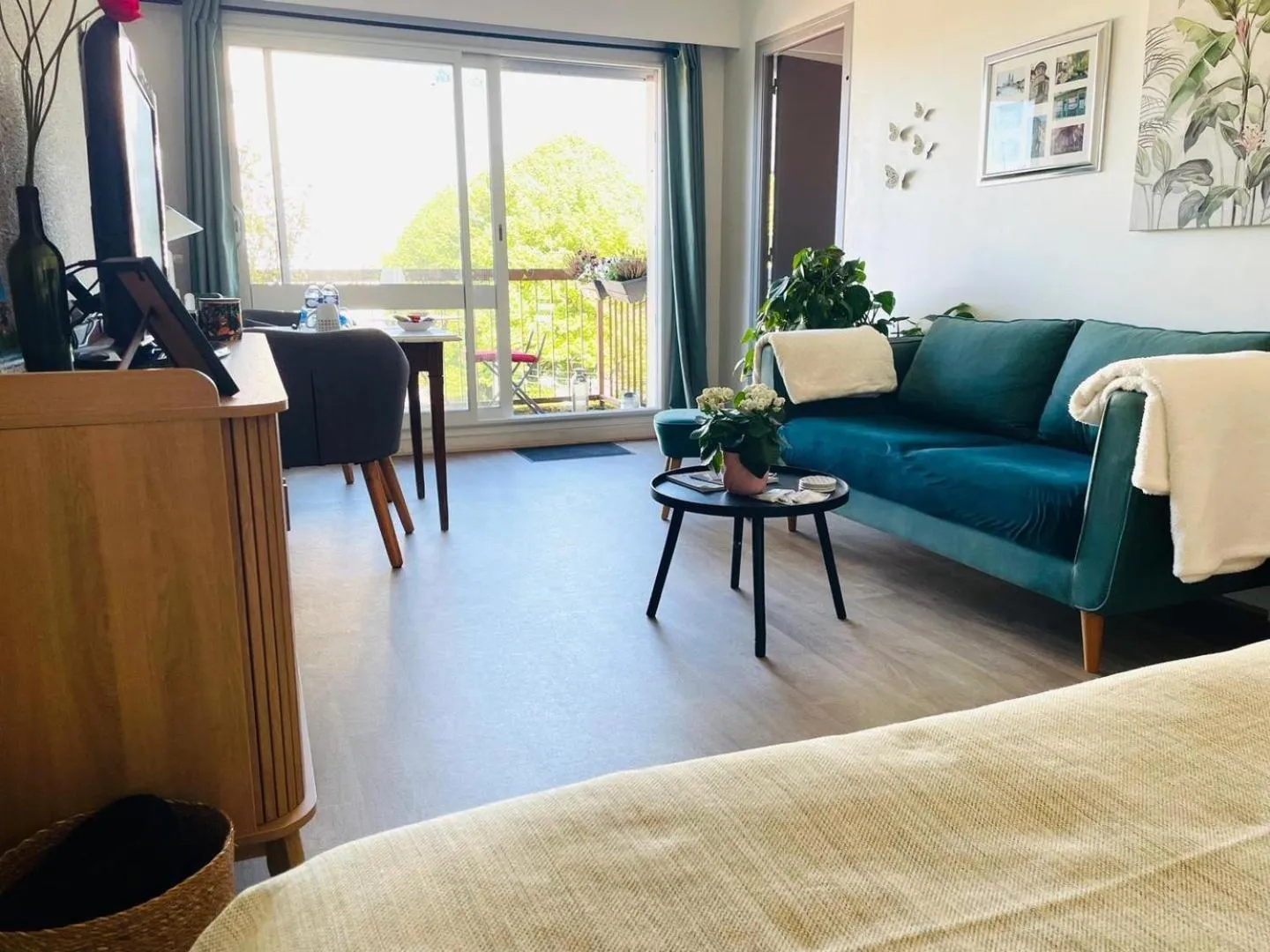 Le Clos Pichot - Studio avec balcon, parking privé - 5mn Gare