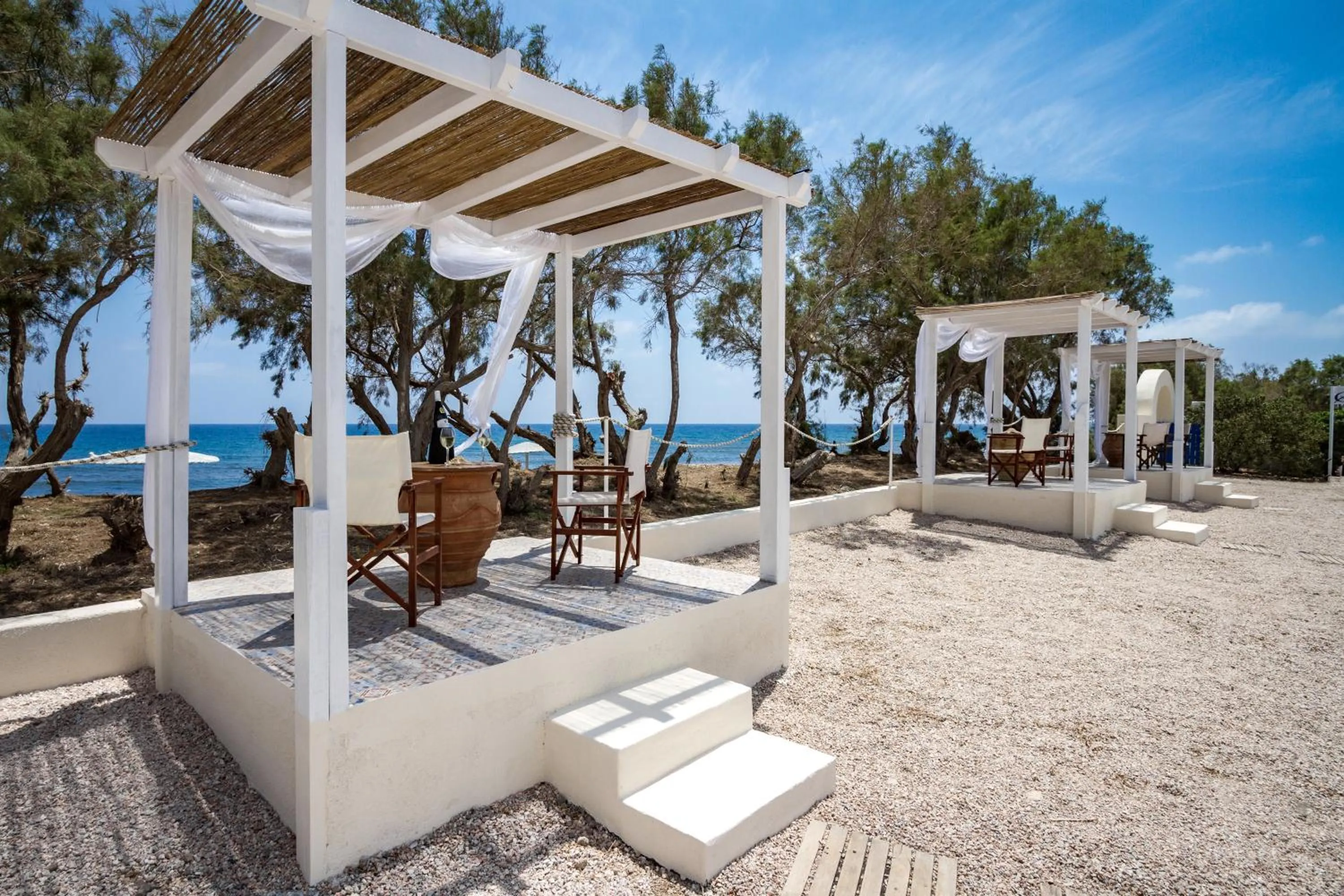 Natural landscape in Sea Sound White Katikies