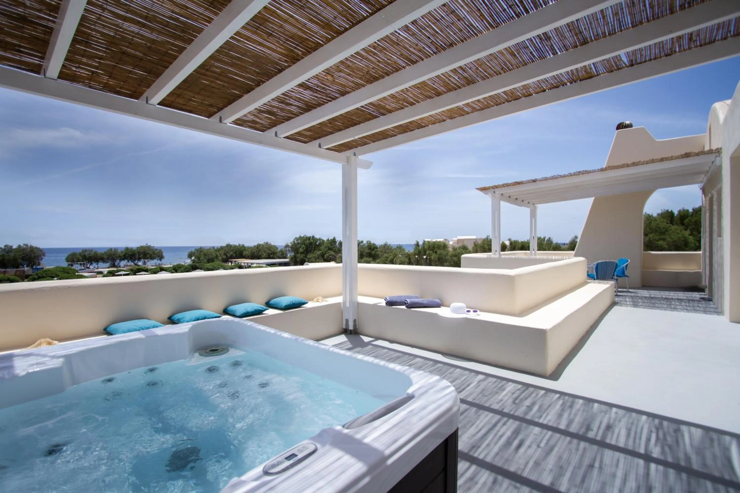 Balcony/Terrace in Sea Sound White Katikies