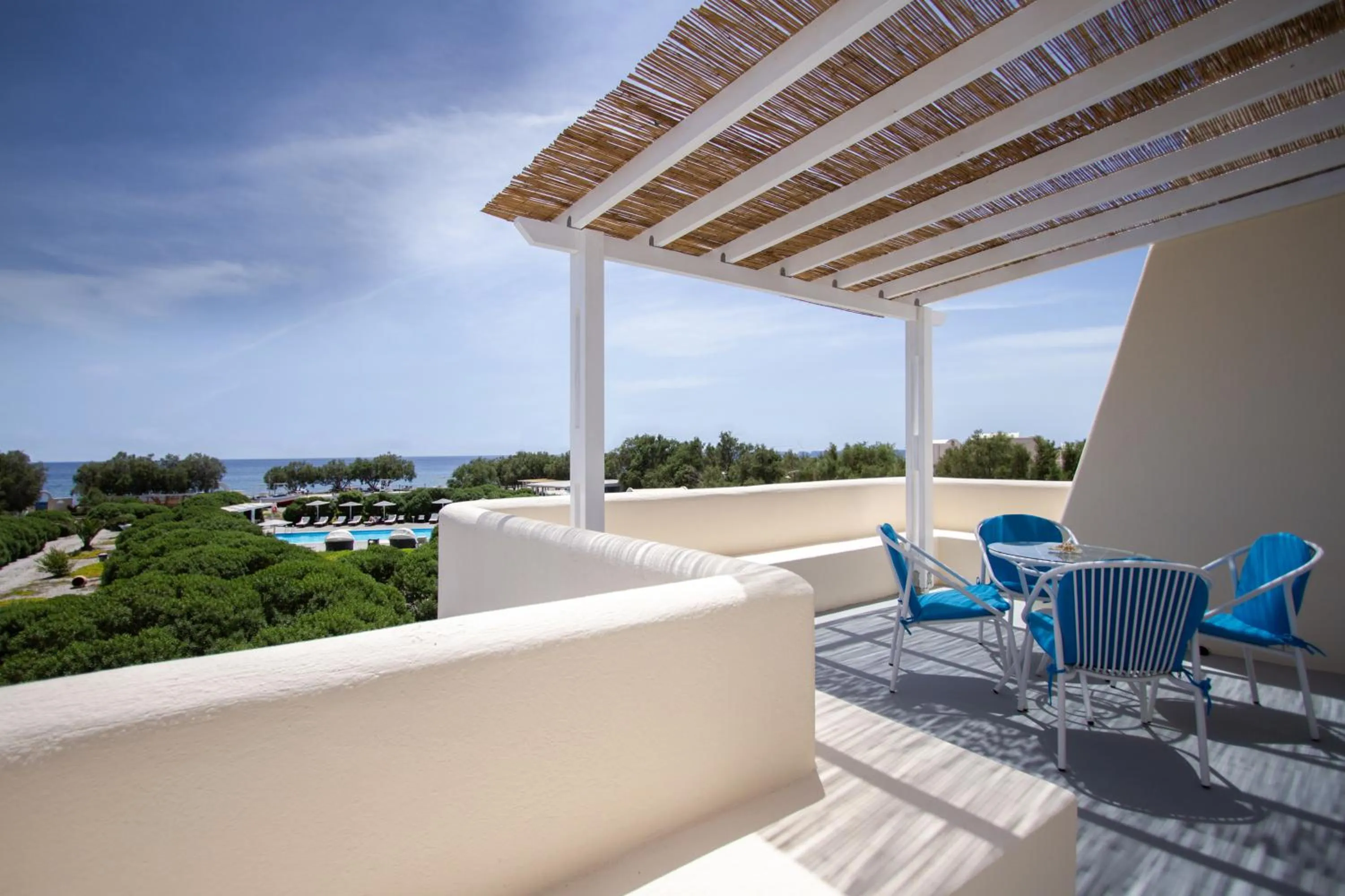 Balcony/Terrace in Sea Sound White Katikies