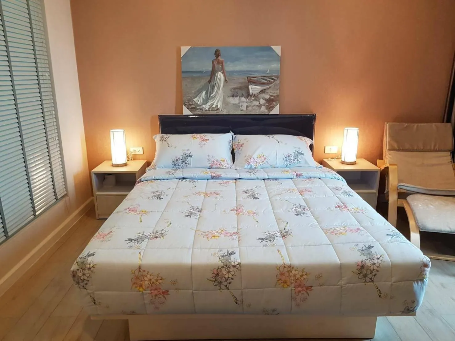 Bed in Seven Seas Resort Pattaya & Sofa bed