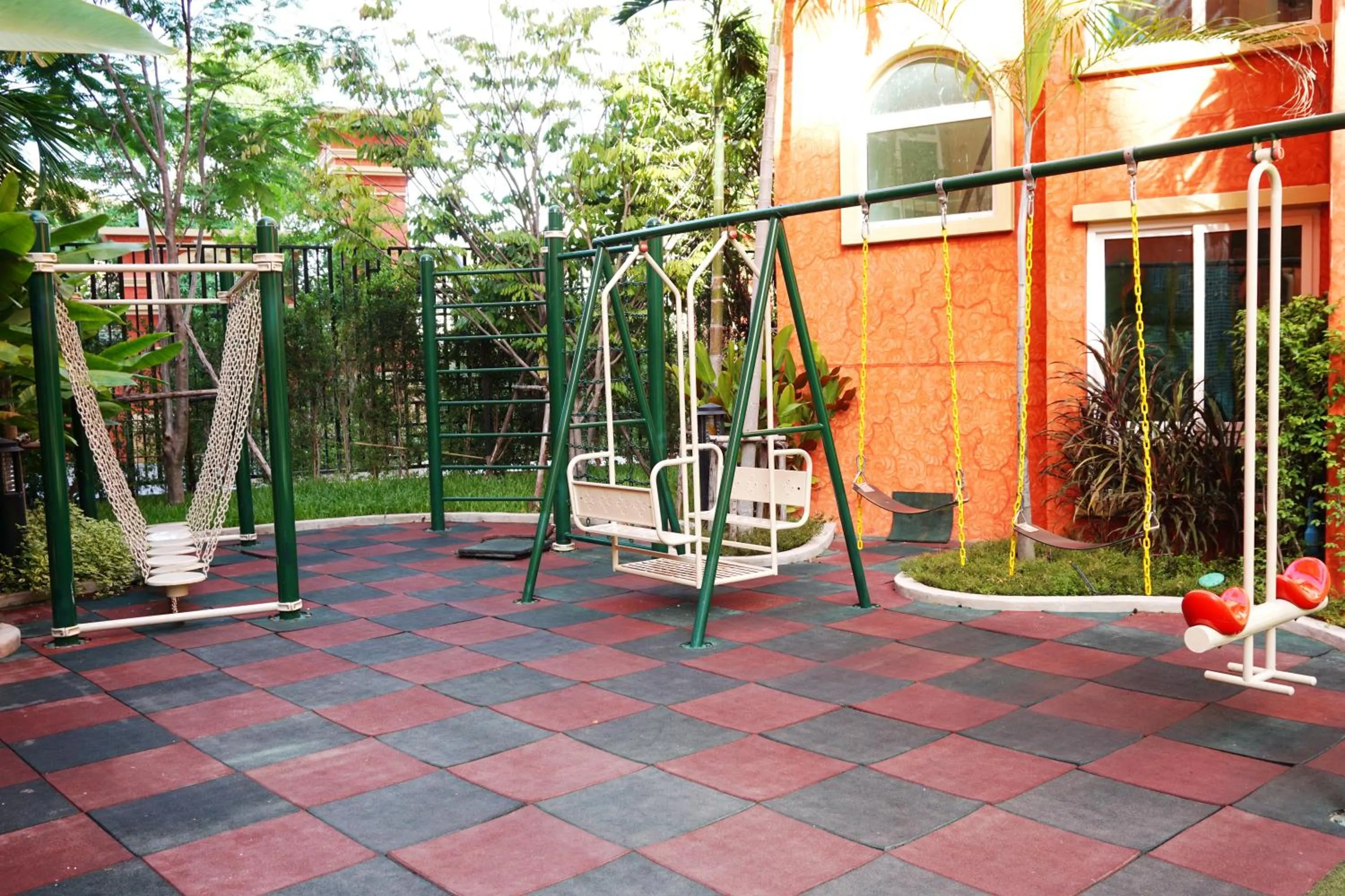 Children play ground in Seven Seas Resort Pattaya & Sofa bed