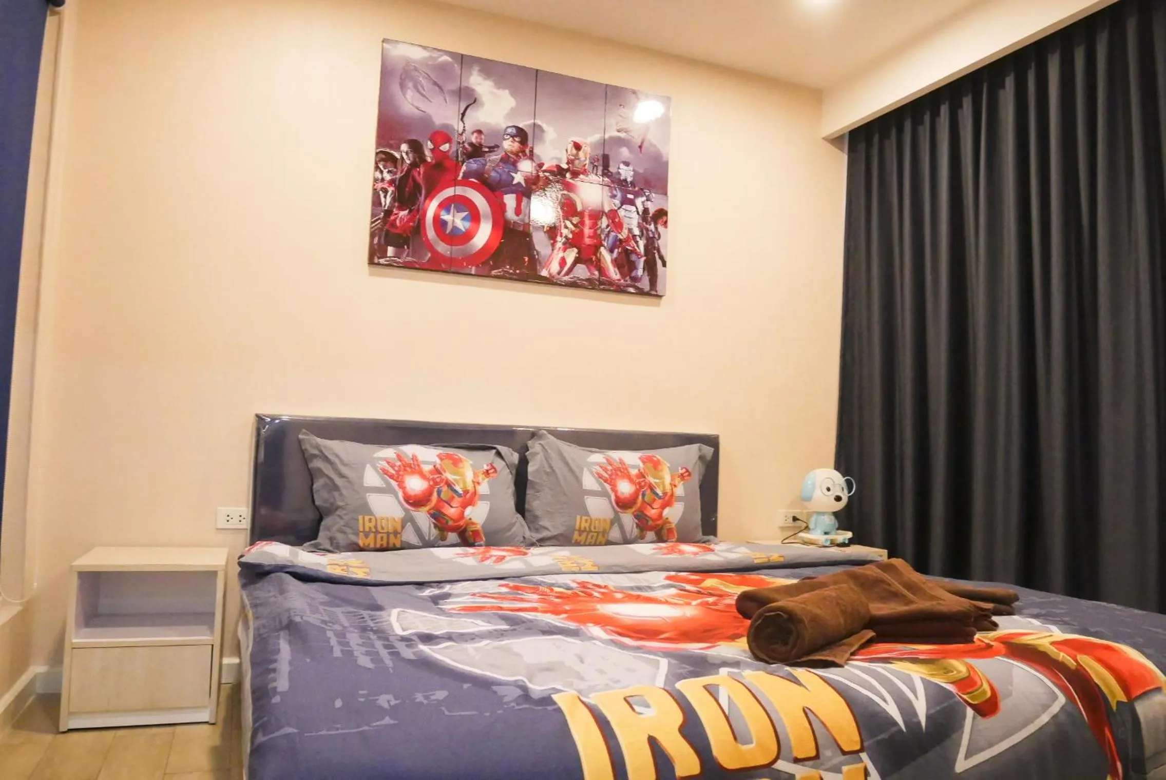 Bed in Seven Seas Resort Pattaya & Sofa bed