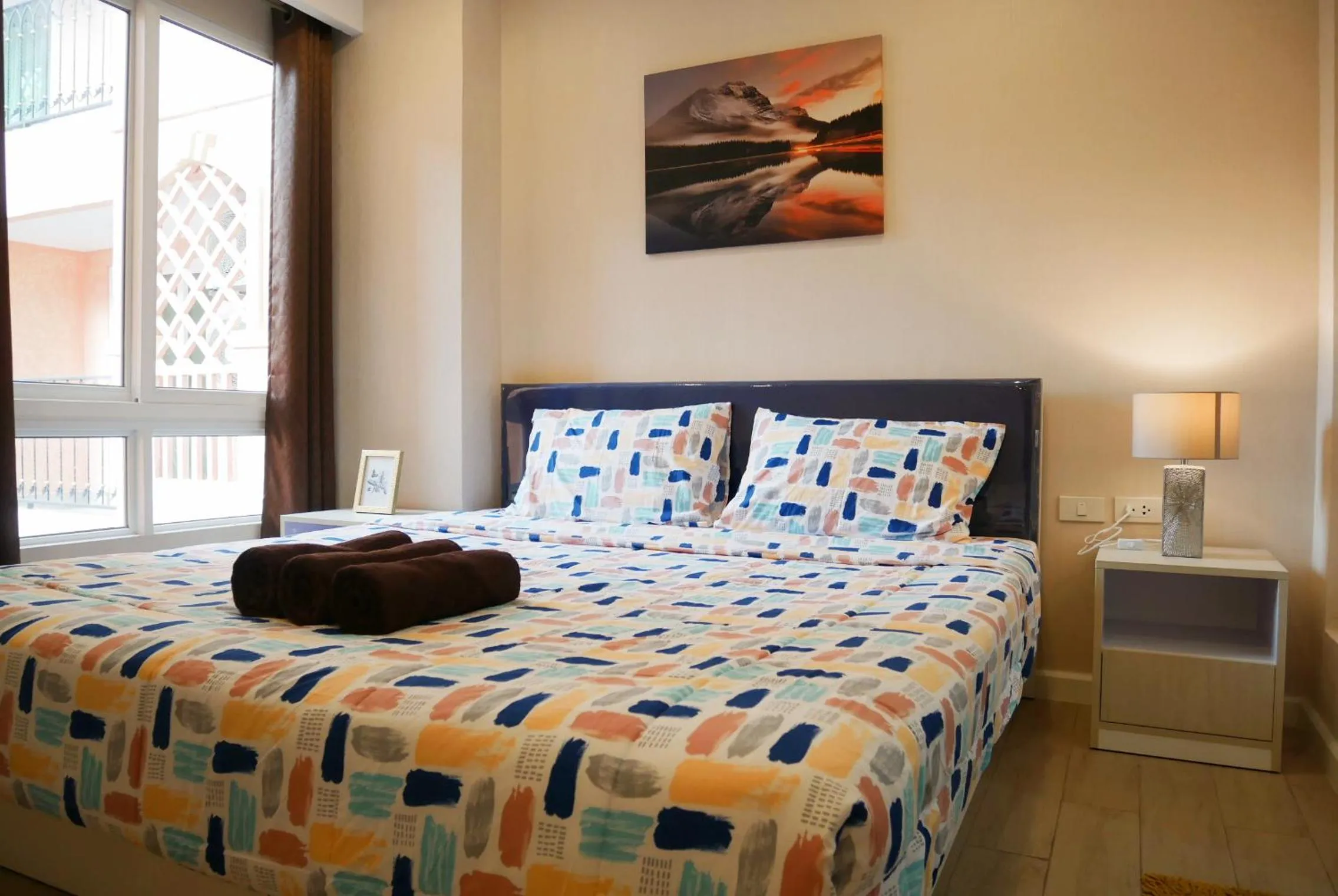 Bed in Seven Seas Resort Pattaya & Sofa bed