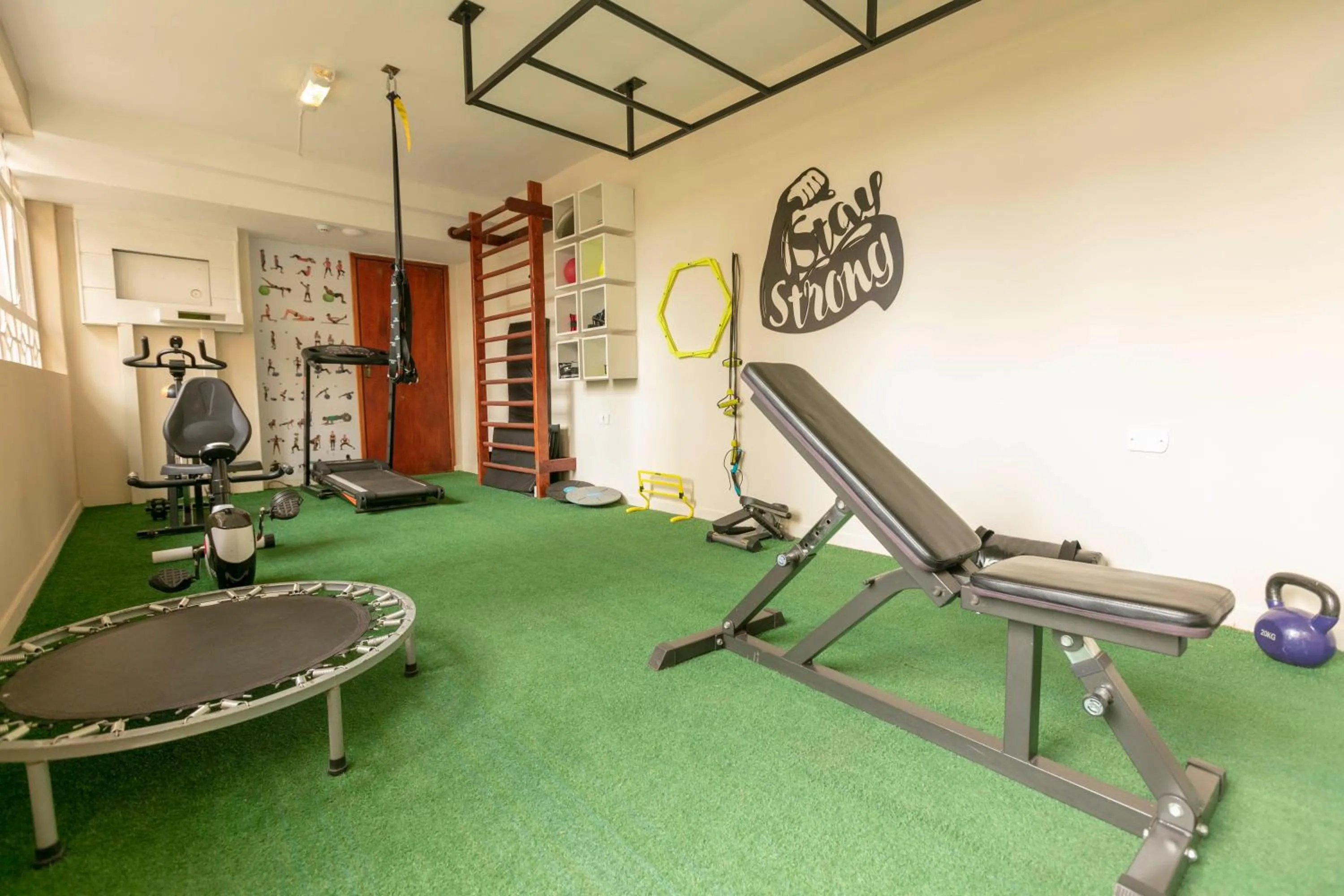 Fitness centre/facilities in Pousada das Hortênsias