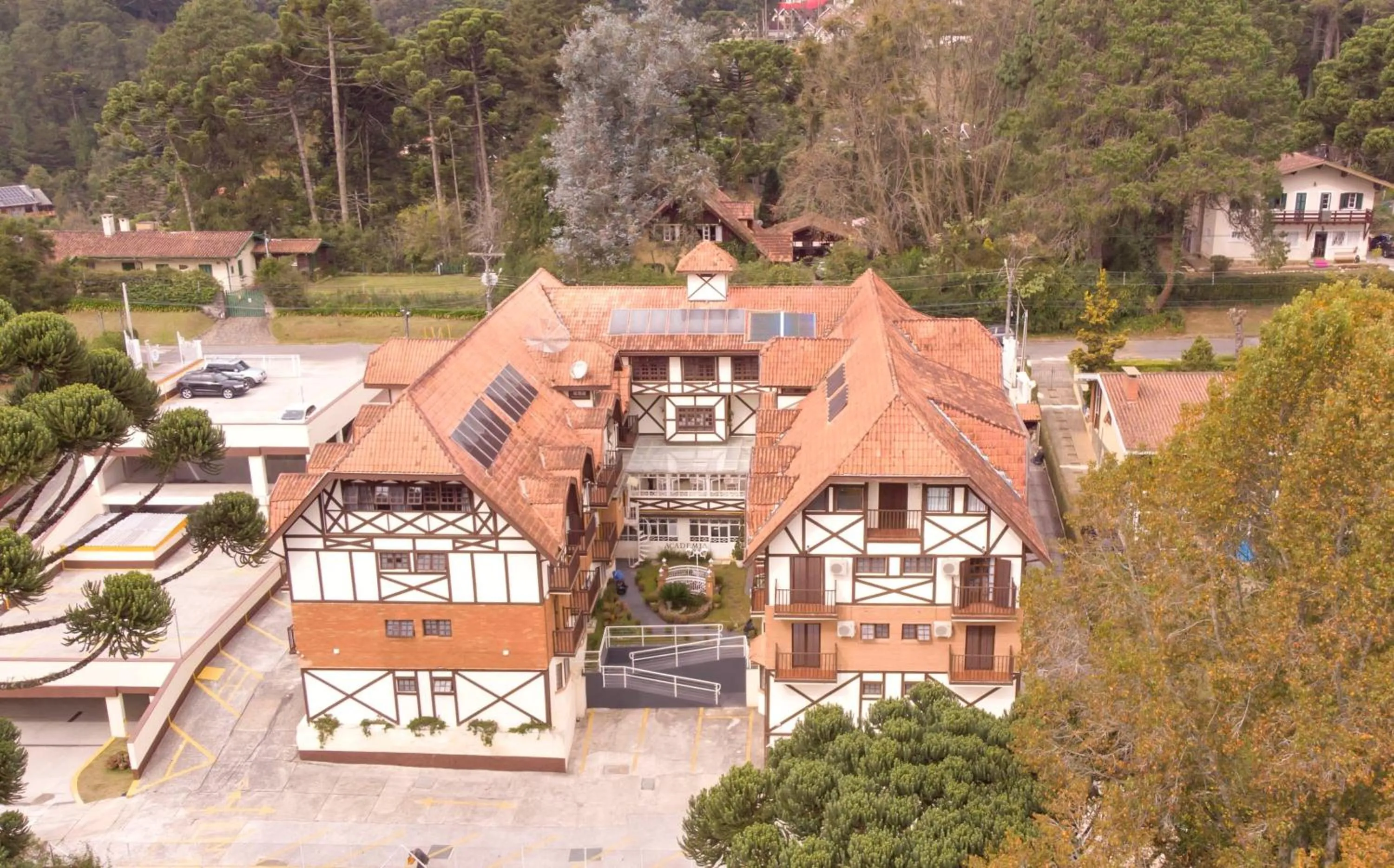 Property building in Pousada das Hortênsias