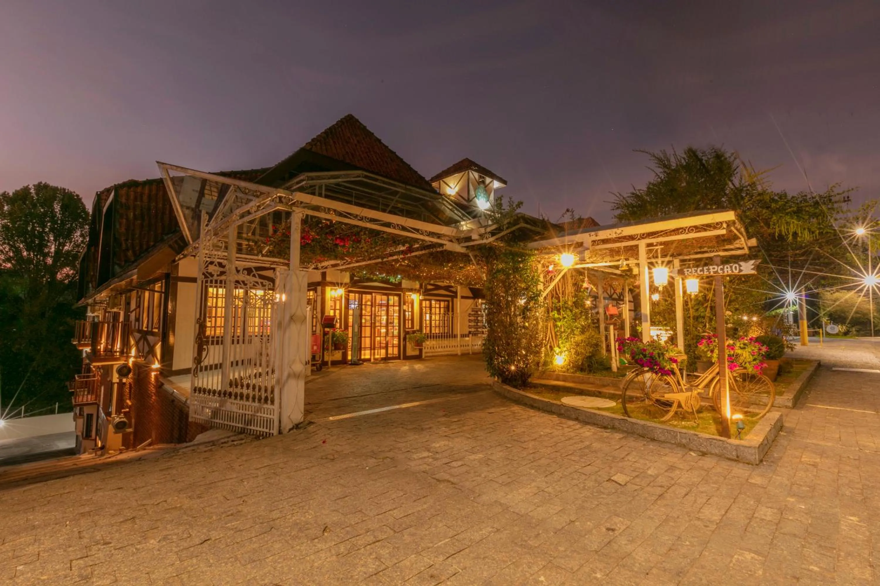 Facade/entrance in Pousada das Hortênsias
