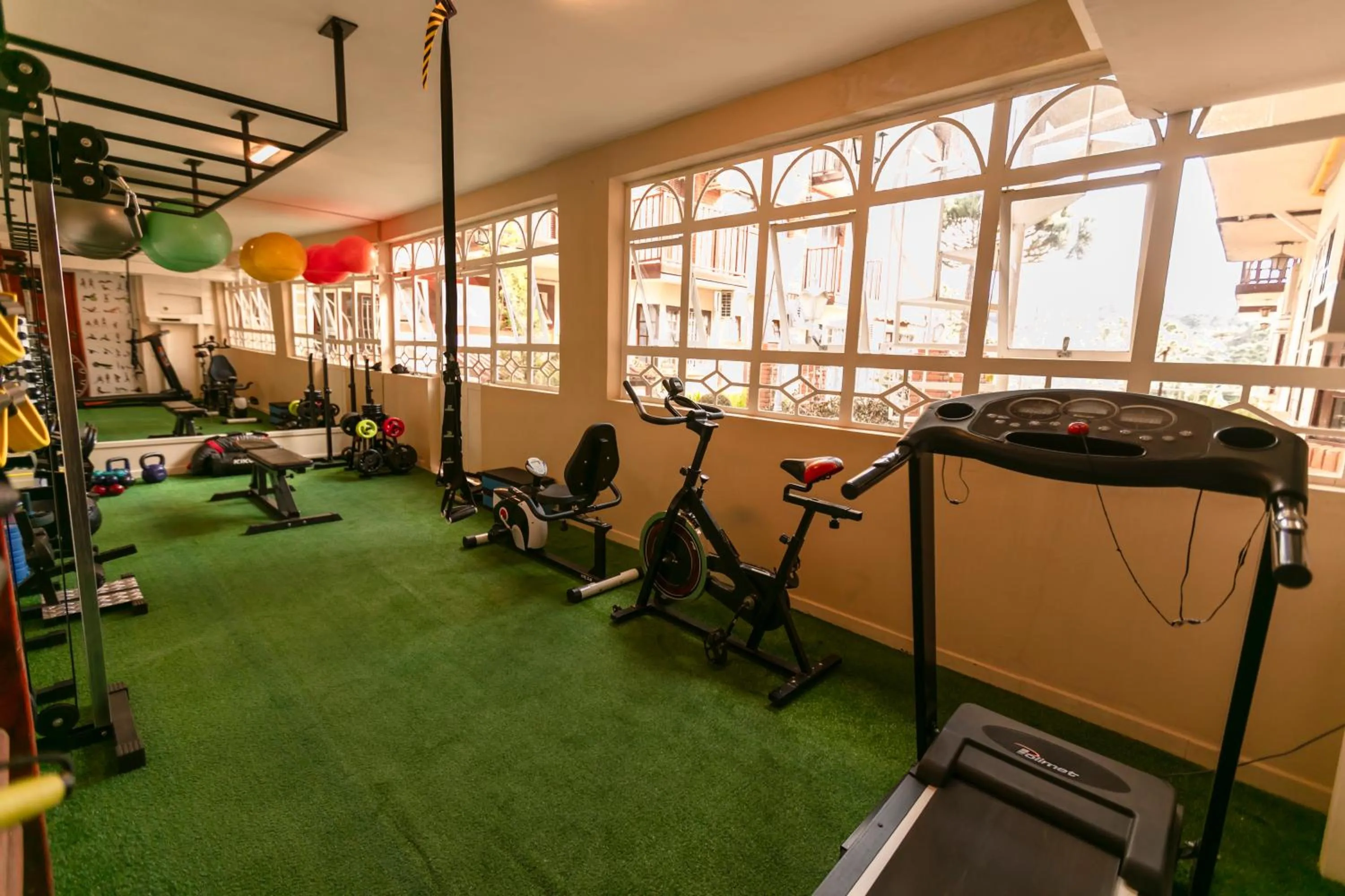 Fitness centre/facilities in Pousada das Hortênsias