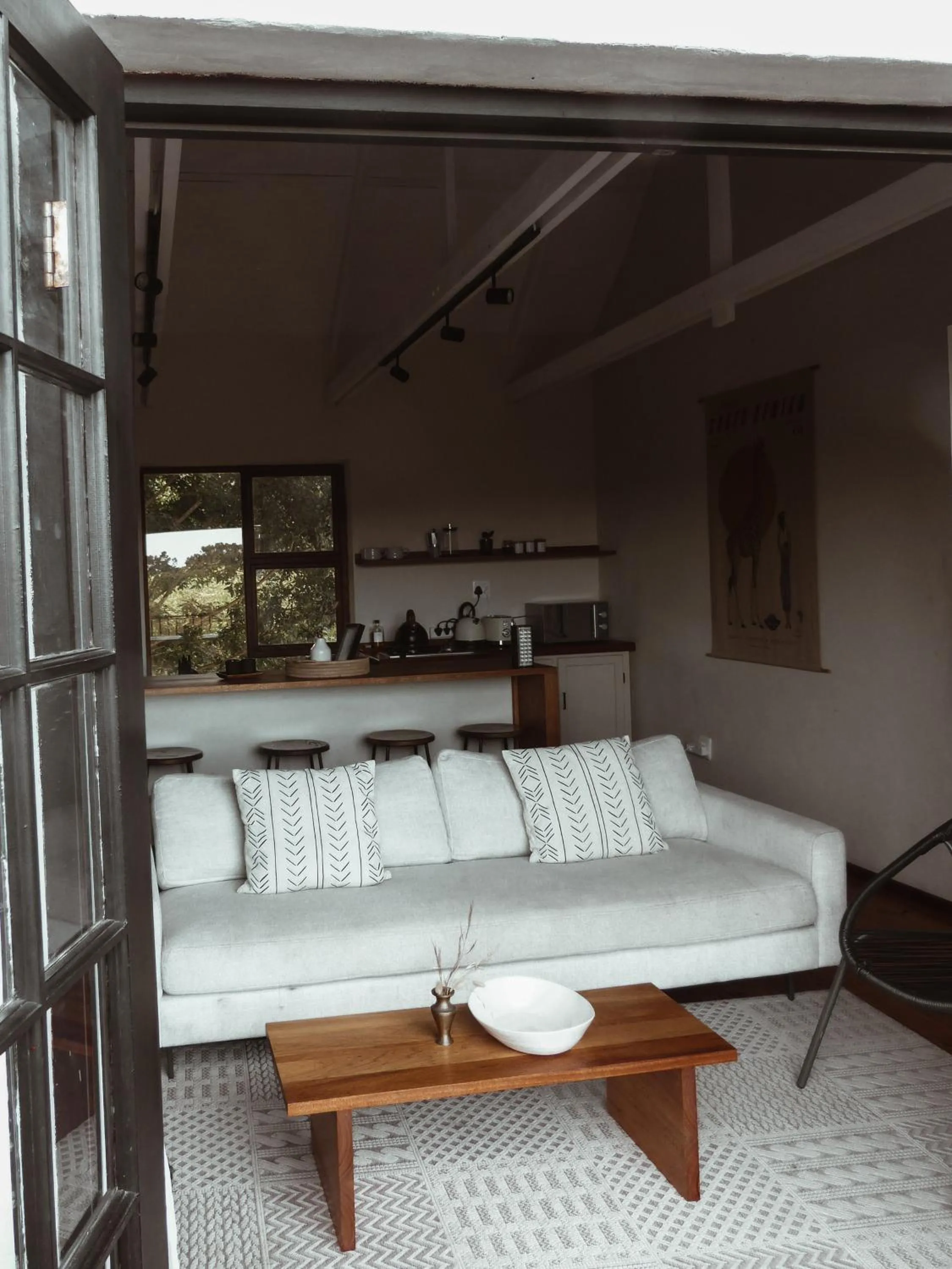 Living room in Stanley Island