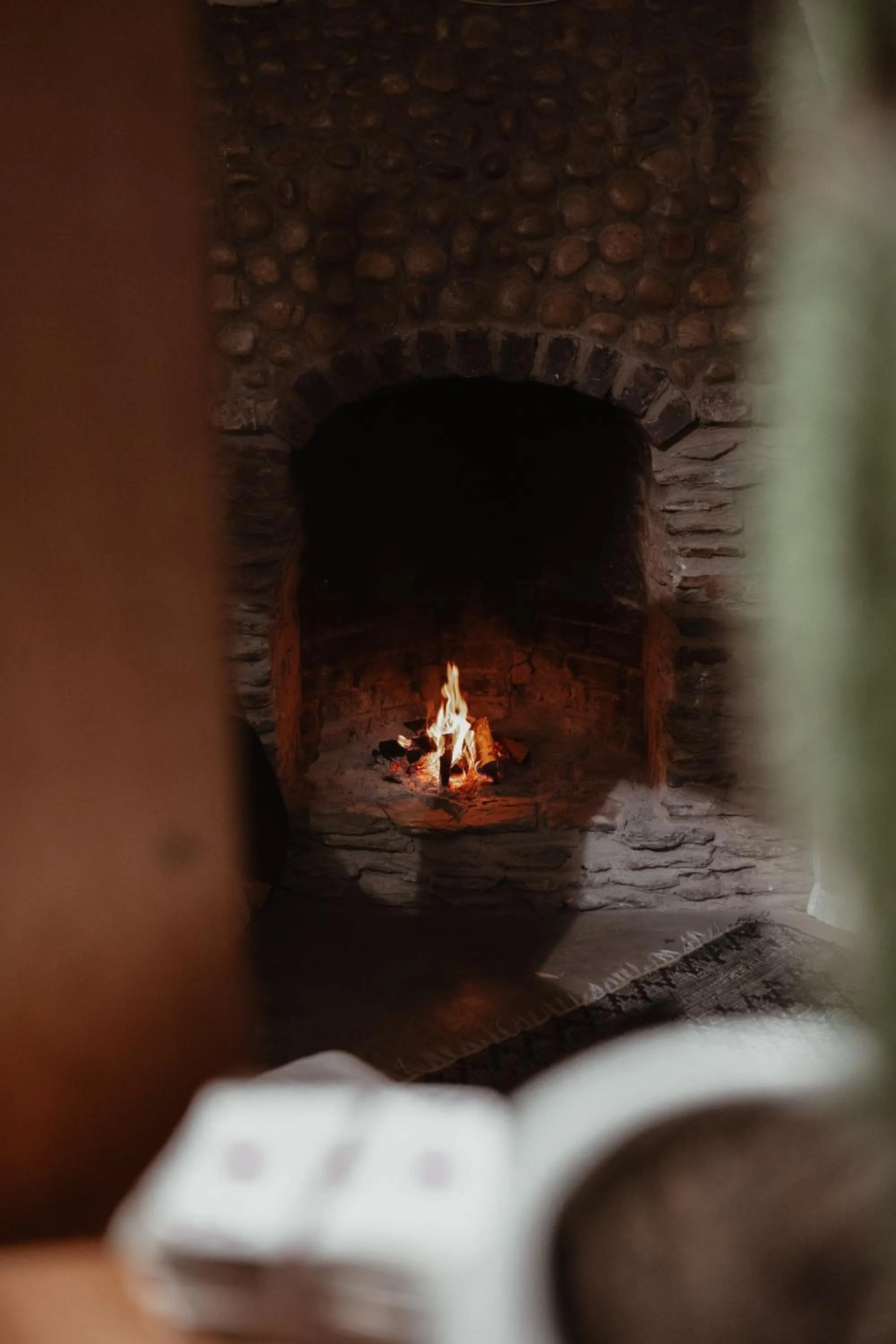 fireplace in Stanley Island