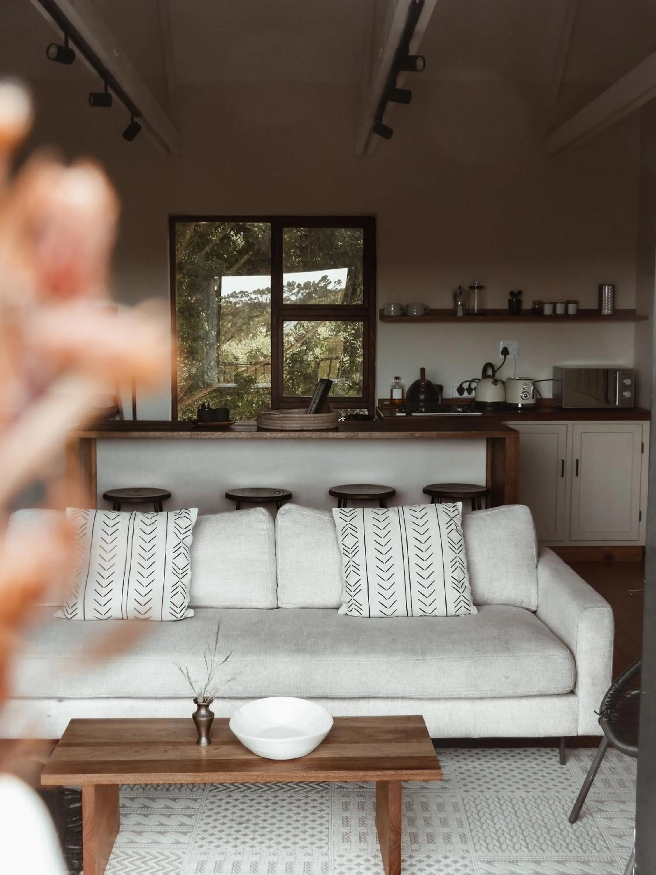 Living room in Stanley Island