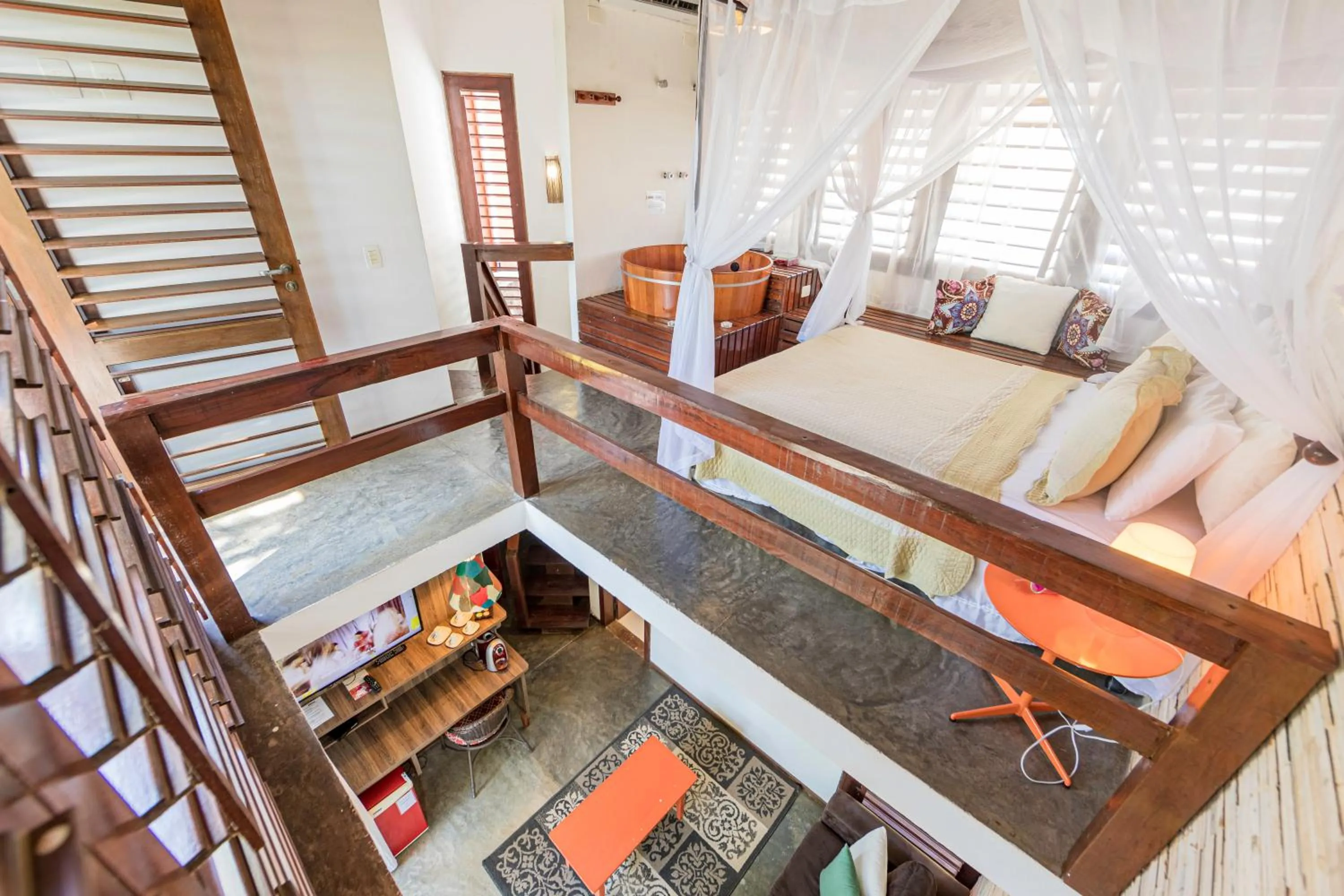 Photo of the whole room in Naquela Jericoacoara